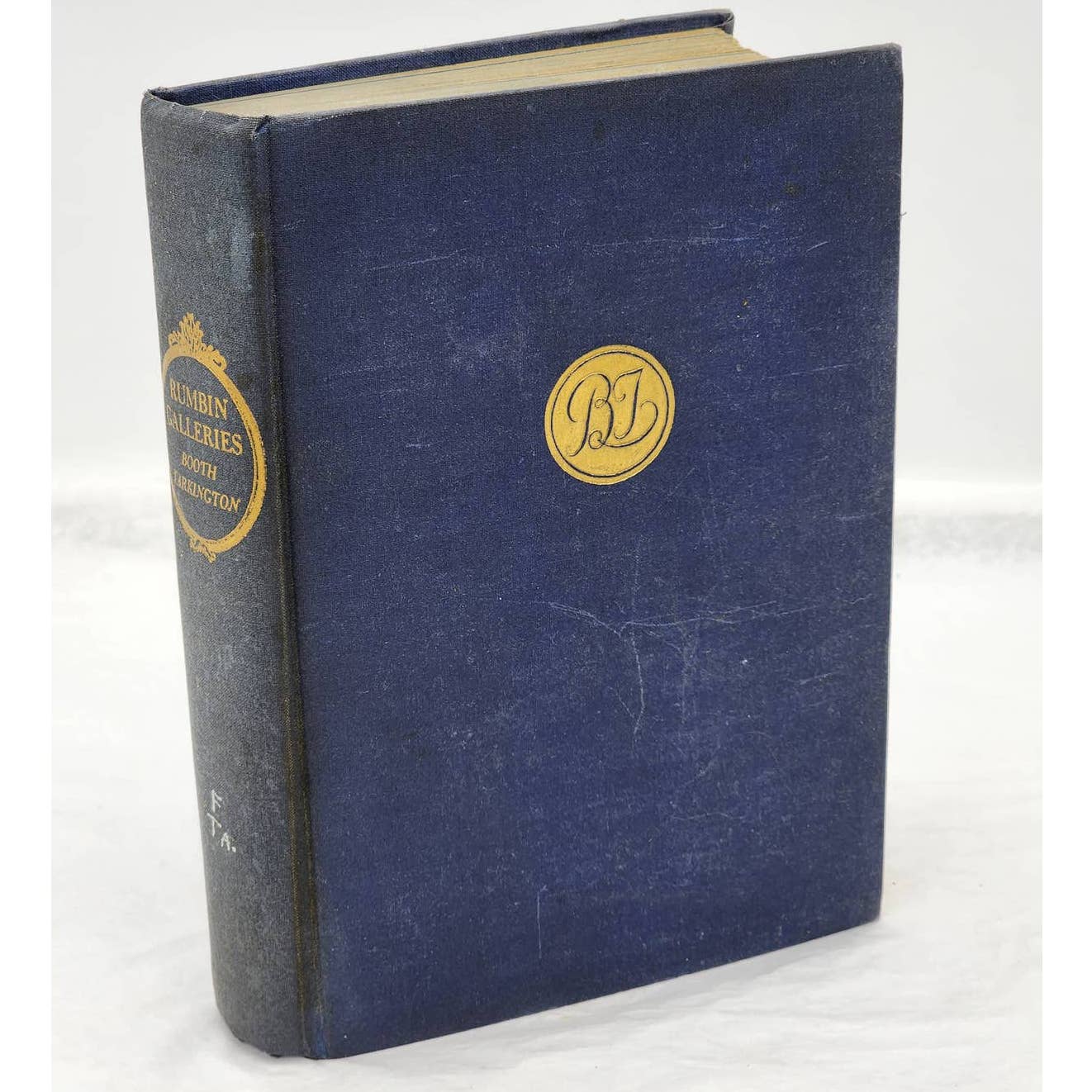 Rumbin Galleries By Booth Tarkington Vintage Romantic Novel Book 1937