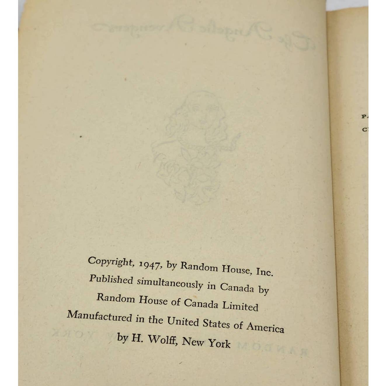 The Angelic Avengers By Pierre Andrezel, Vintage Novel Book 1947