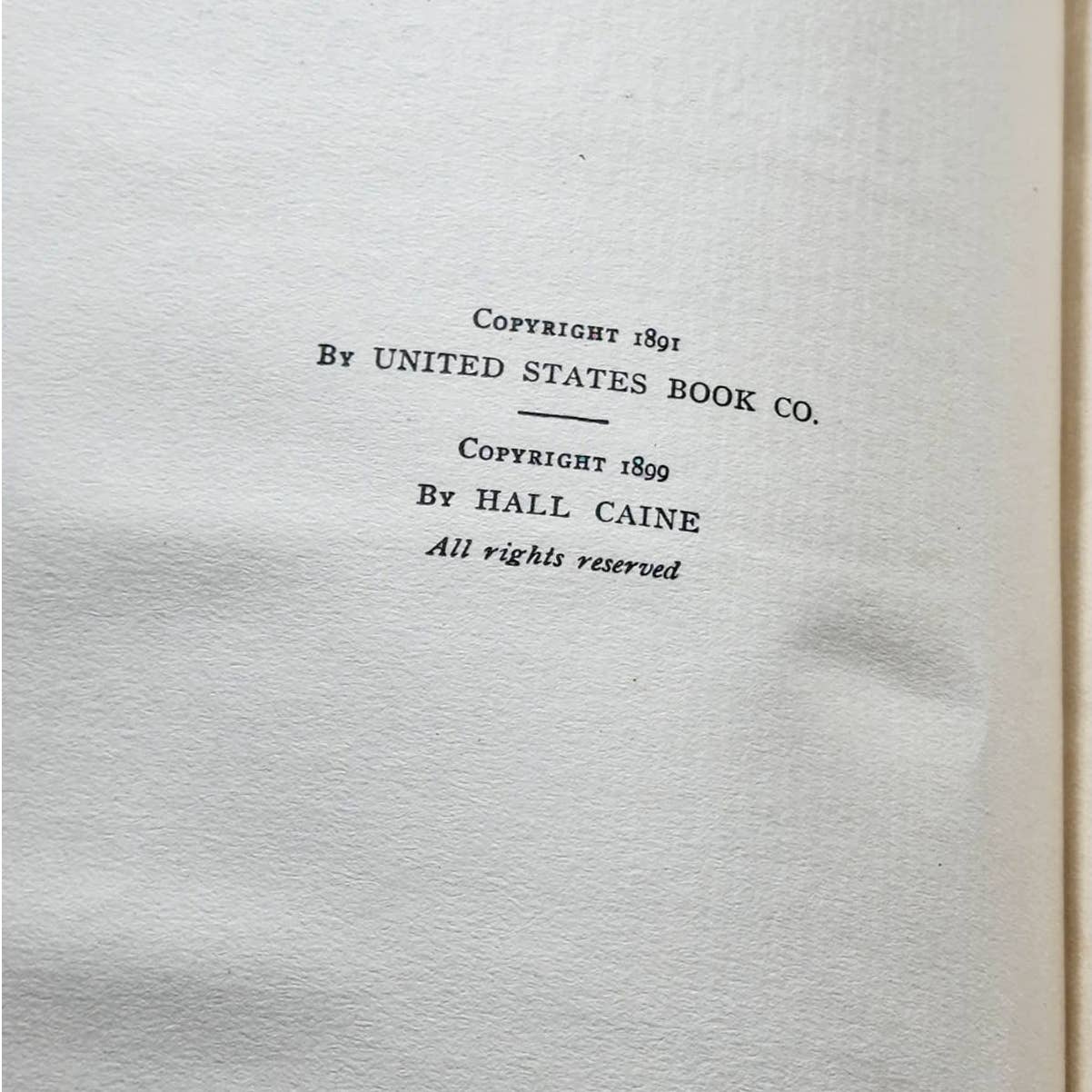 The Scapegoat By Hal Caine Illustrated, Antiquarian Antique Book 1899