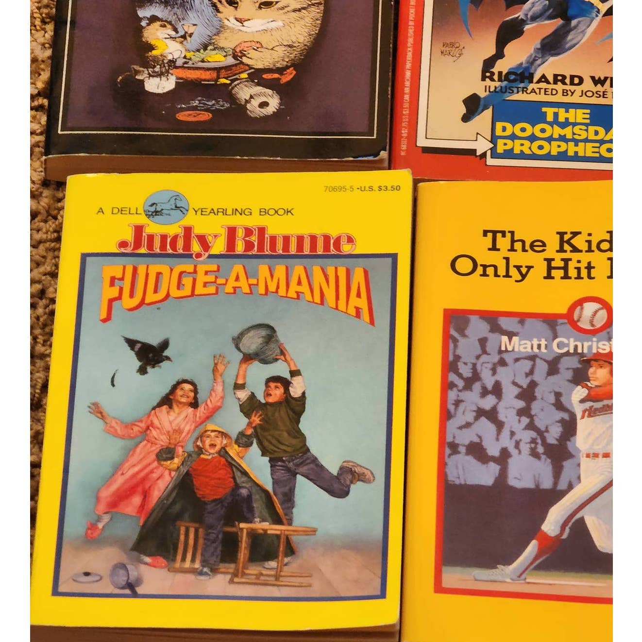 Kids Childrens Books Judy Blume Novels Mixed Lot 16 With Dell Yearling Books