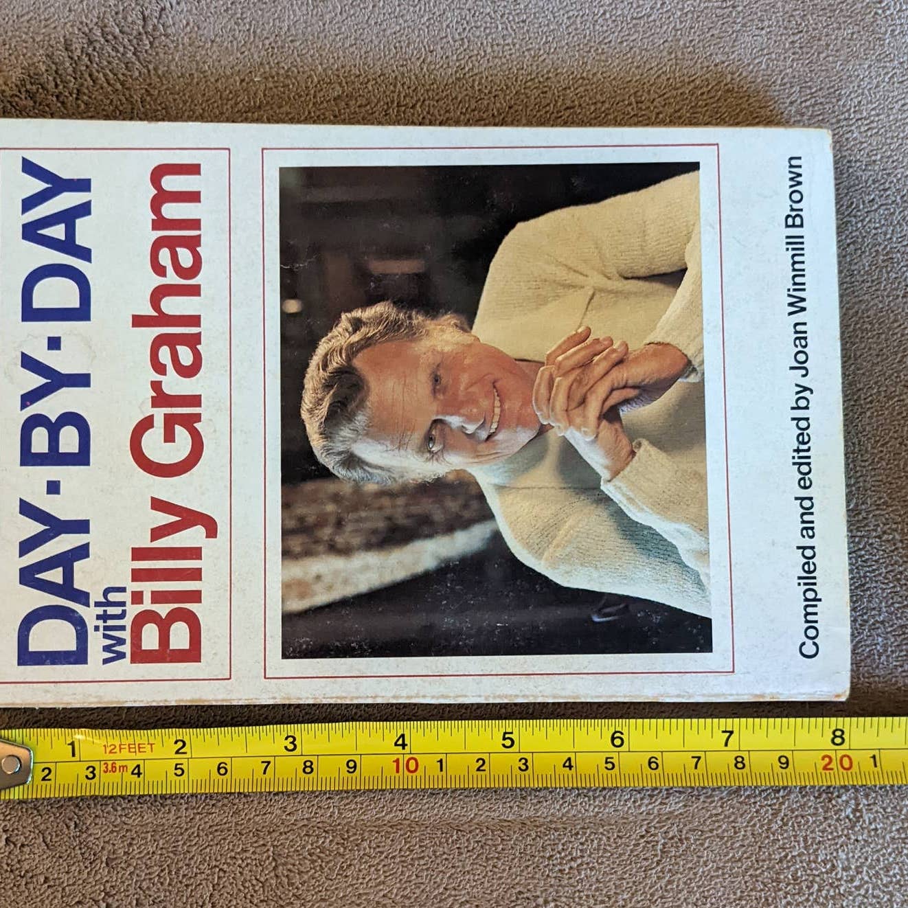 1976 Day By Day With Billy Graham 365 Daily Meditations Christian Devotional