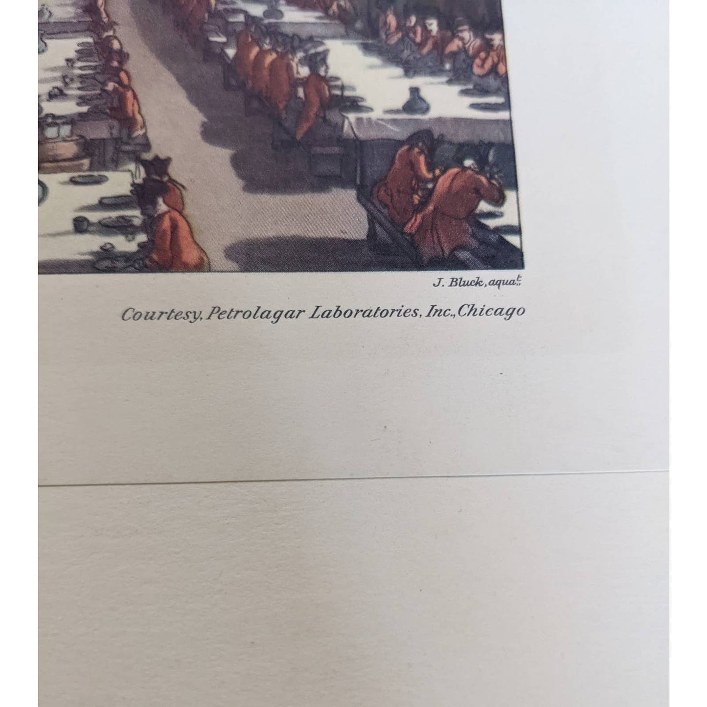 Antique Chelsea Hospital Print London Pub 1810 R Ackermann Repository of Arts