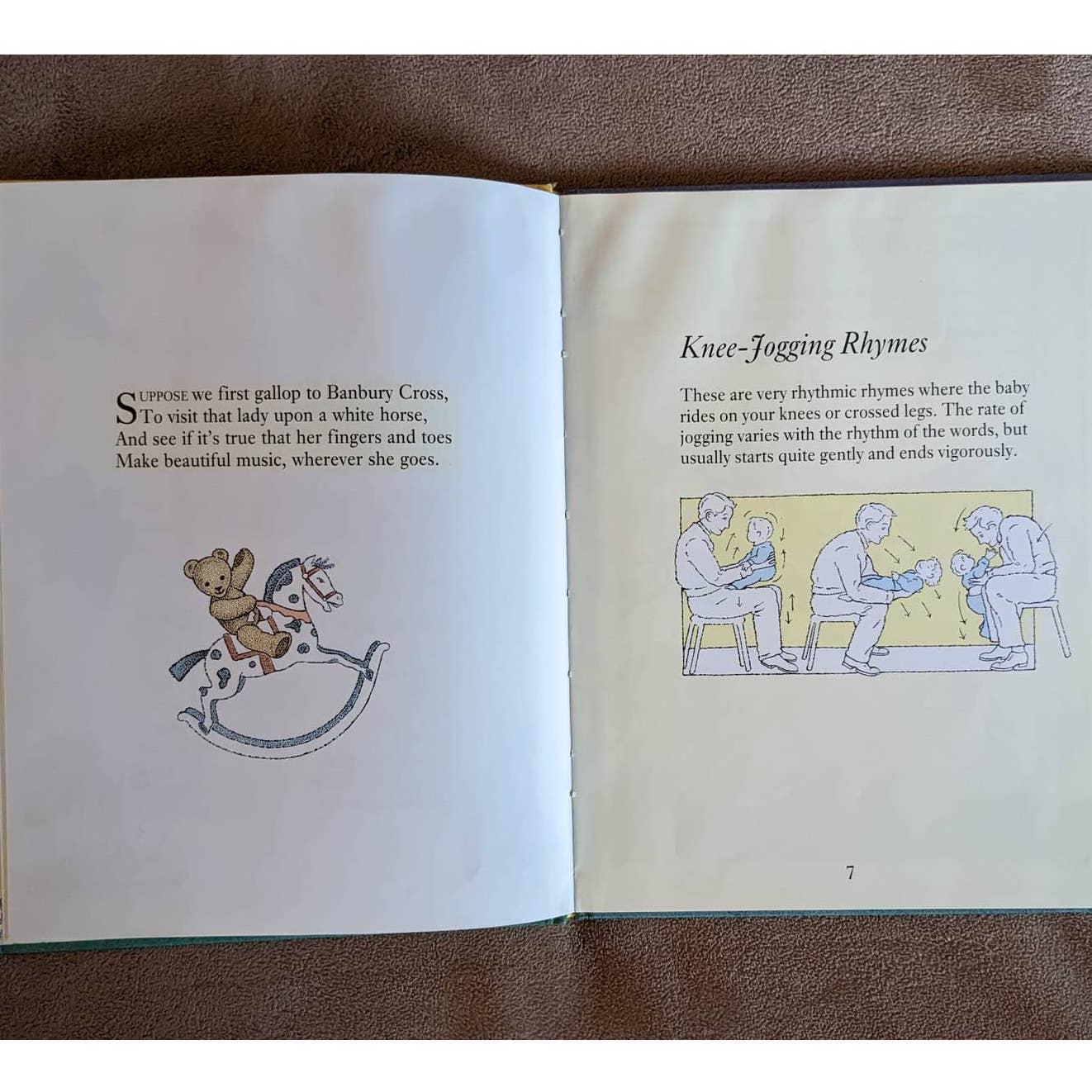 Ride A Horse: Jogging Rhymes, Lullabies 1986 Illustrated Bedtime Reading