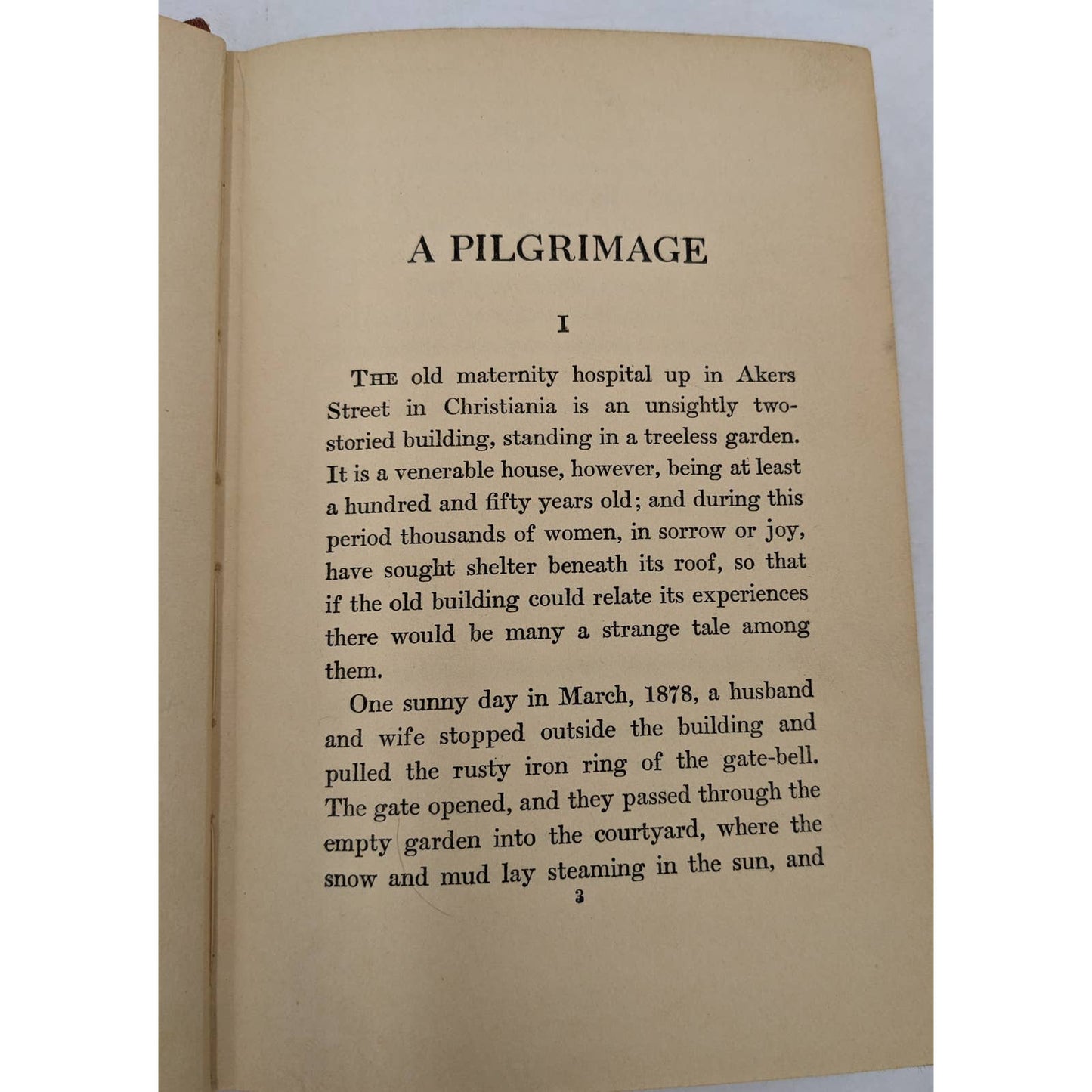 A Pilgrimage By Johan Bojer Antiquarian Vintage Novel 1924