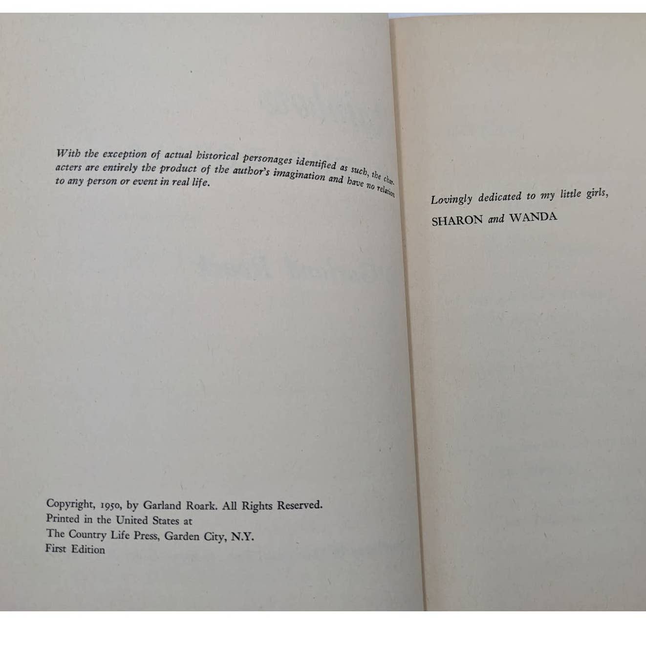 Rainbow In The Royals By Garland Roark First Edition Vintage 1950