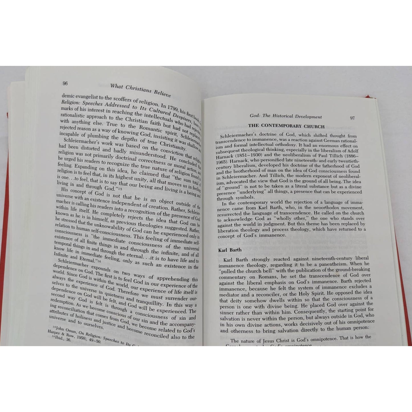 What Christians Believe A Biblical Historical By Alan F. Johnson Theology 1989