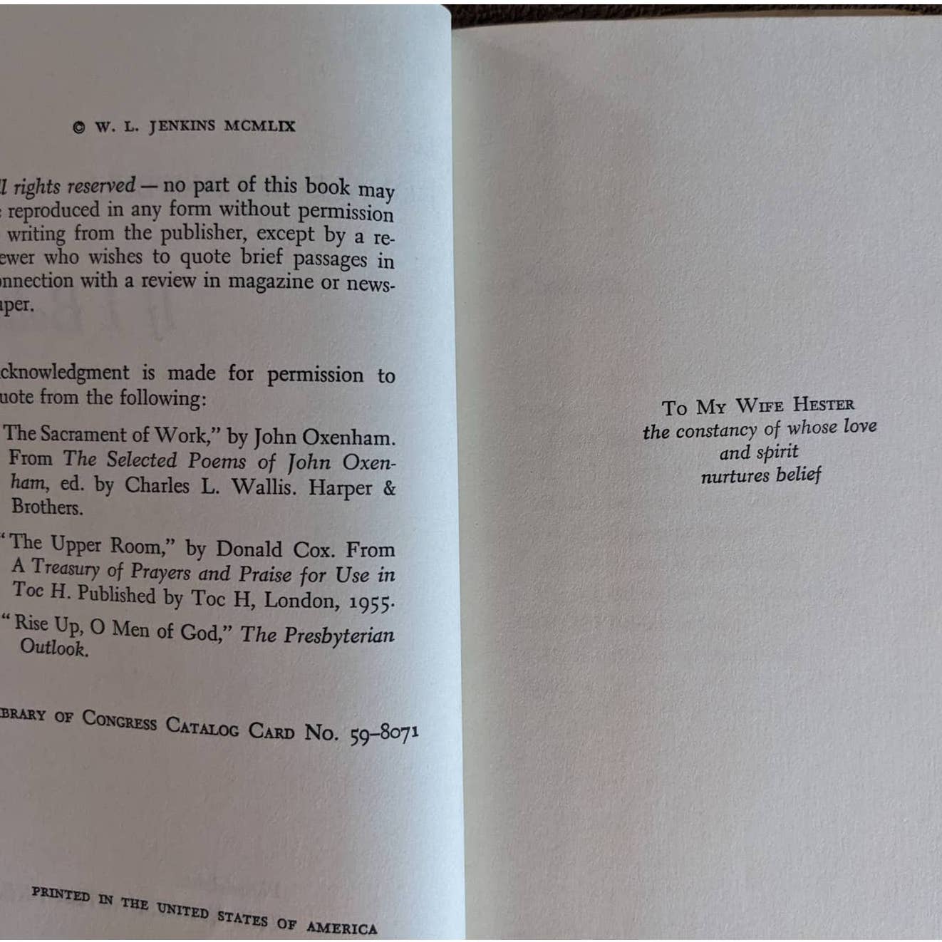 Vintage If I Believe By Donald J Campbell If I Believe in God, Sin, Jesus Christ