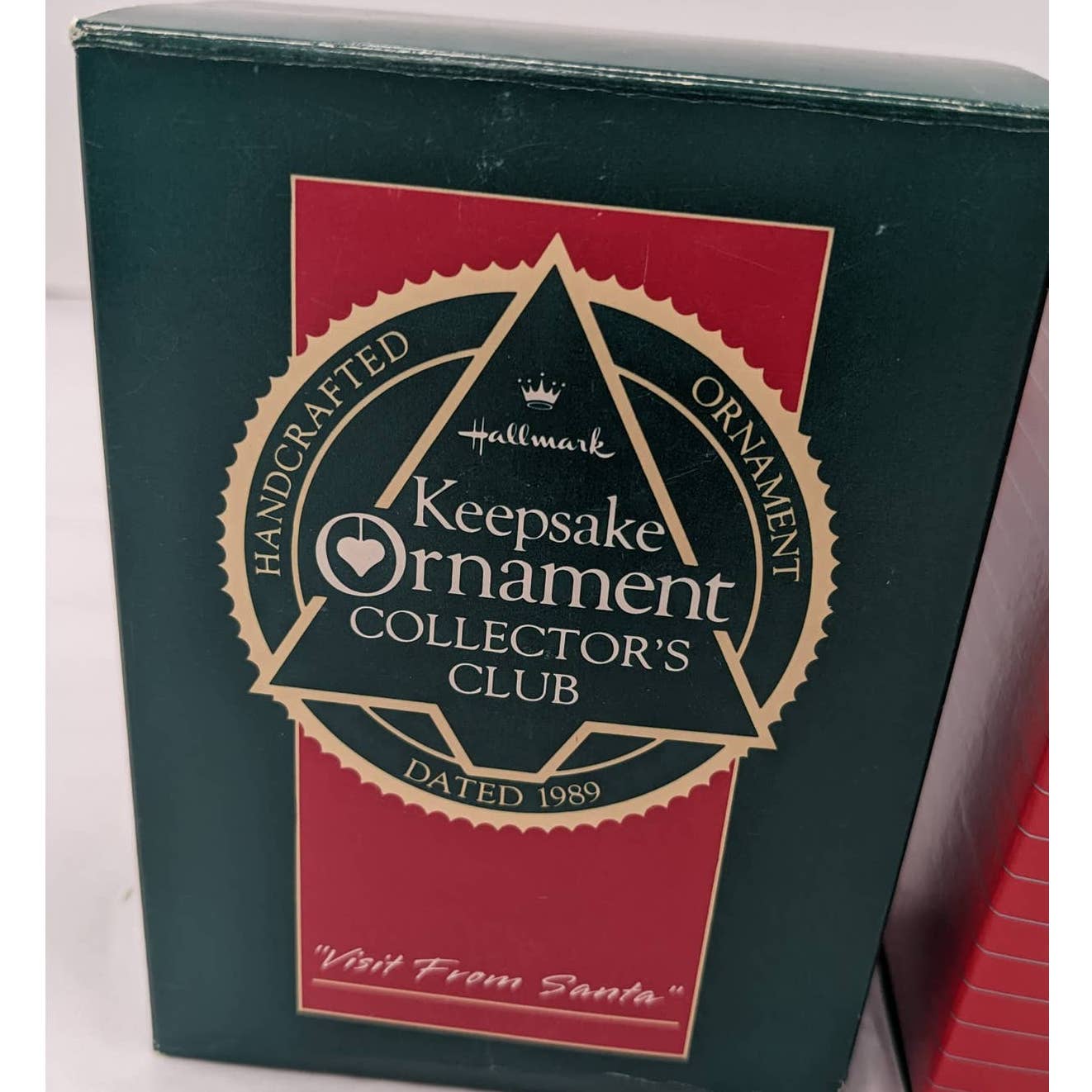 Hallmark Ornaments Vintage Santa Lot Visit From Santa Magic Ride Blimp W/Box