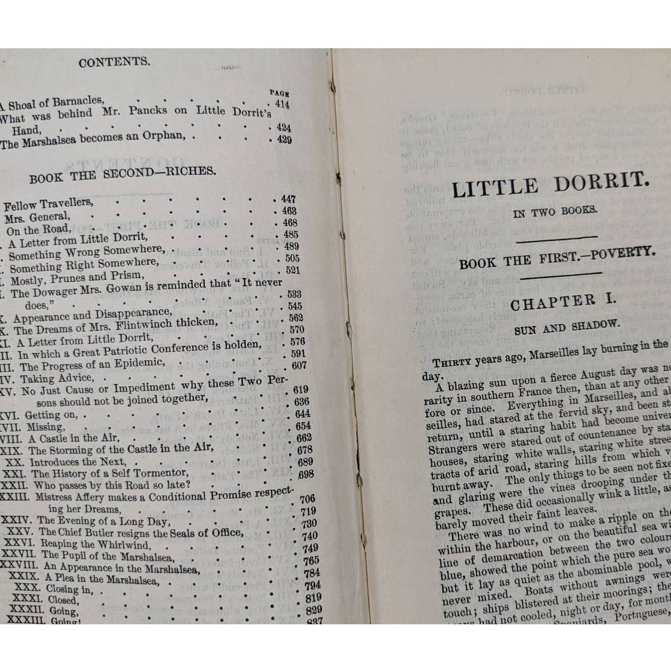 Little Dorrit Dickens In Two Books By Charles Dickens