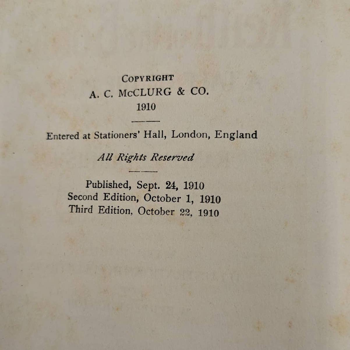 Keith Of The Border A Tale Of The Plains By Randall Parrish Antiquarian 1910