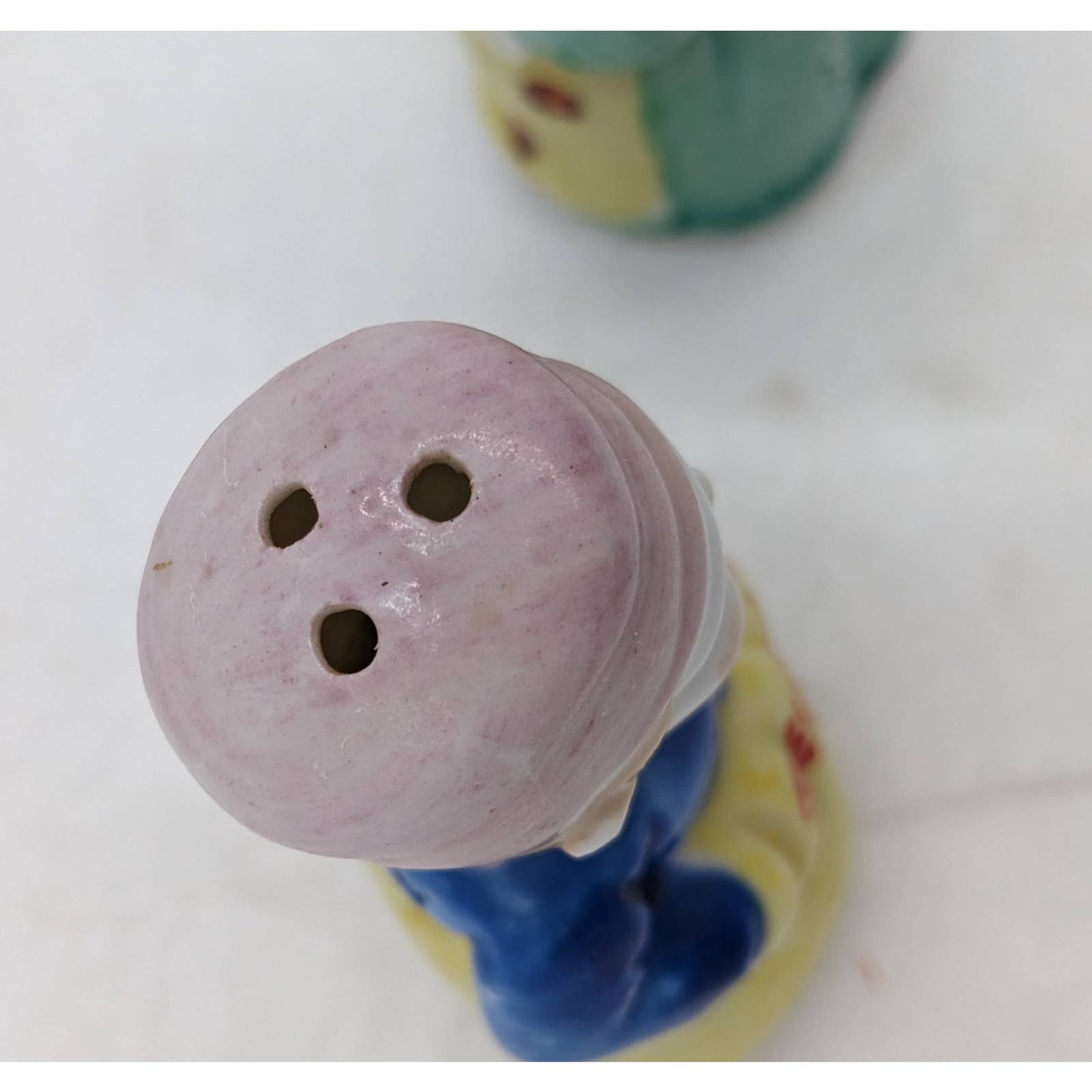 Vintage George And Mary Salt And Pepper Shaker Pair Set Adorable