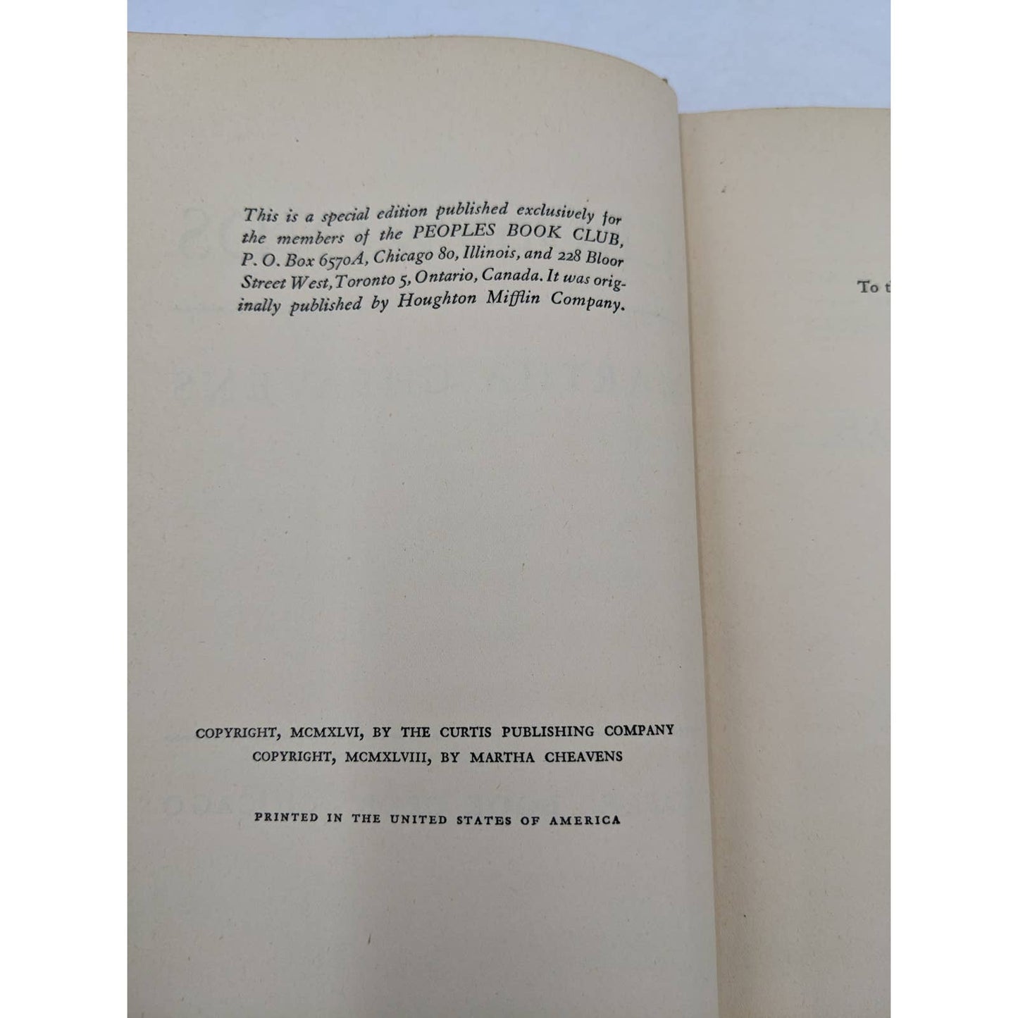 Crosswinds By Martha Cheavens Vintage Historical Novel Fiction WW2