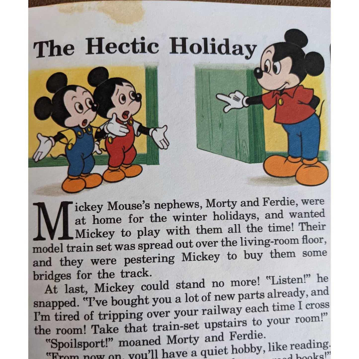 Vintage Walt Disney Story A Day For Every Day Of The Year Winter Bedtime Stories