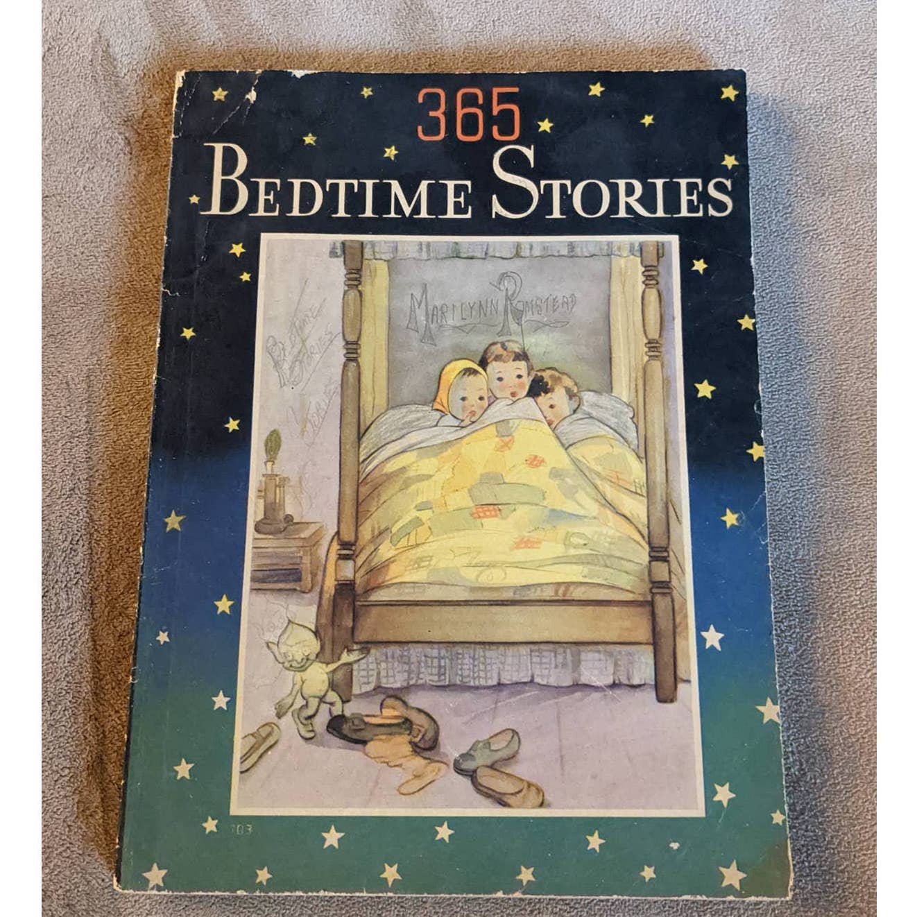 Vintage 1931 365 Bedtime Stories: A Bedtime Story For Every Day Childrens