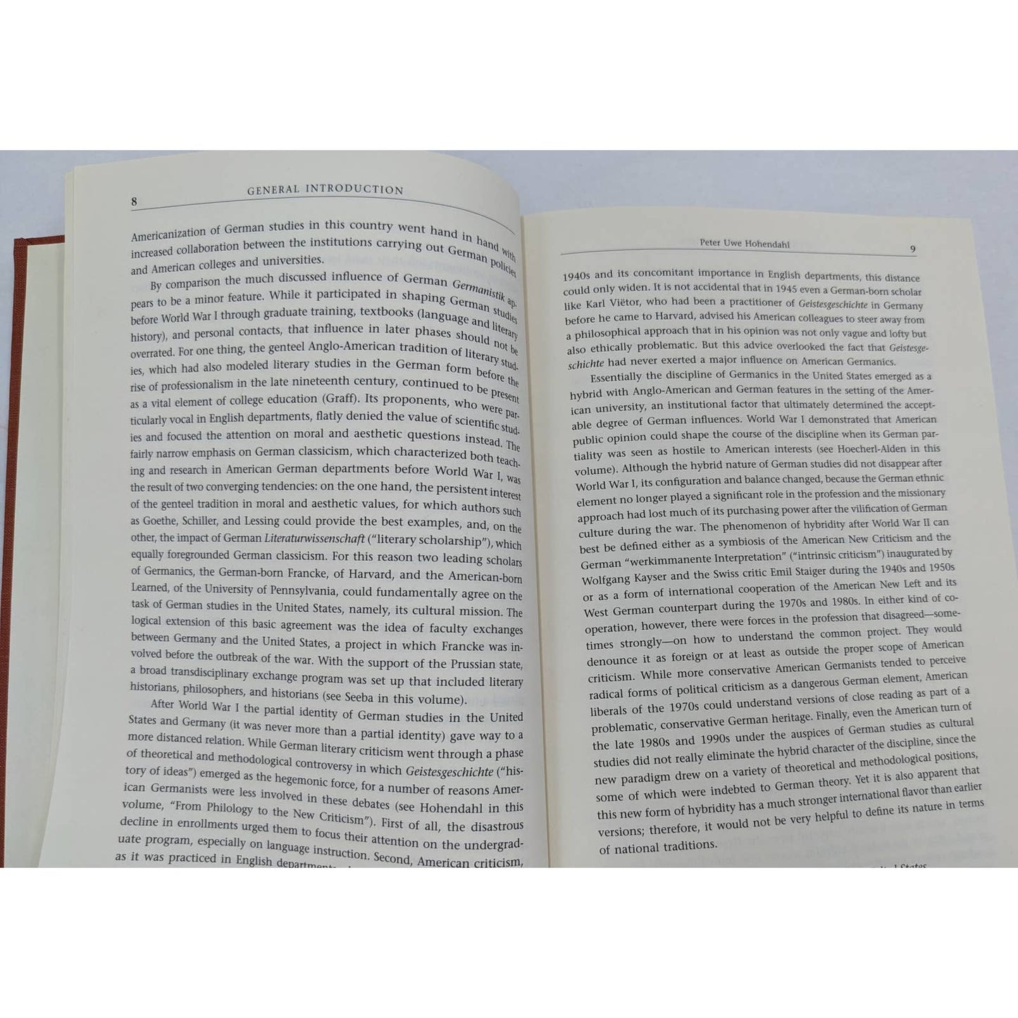 German Studies In The United States A Historical Handbook 2003 Book Vintage