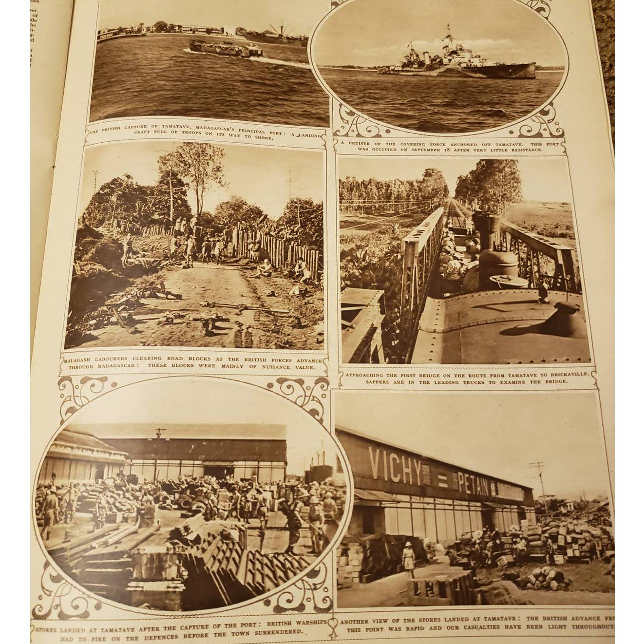 Vintage Illustrated London News Nov 14 1942 Magazine Issue History Collection