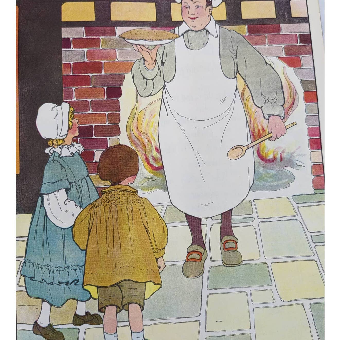 The Real Mother Goose Illustrated Blanche Fisher Wright Vintage Childrens 1944