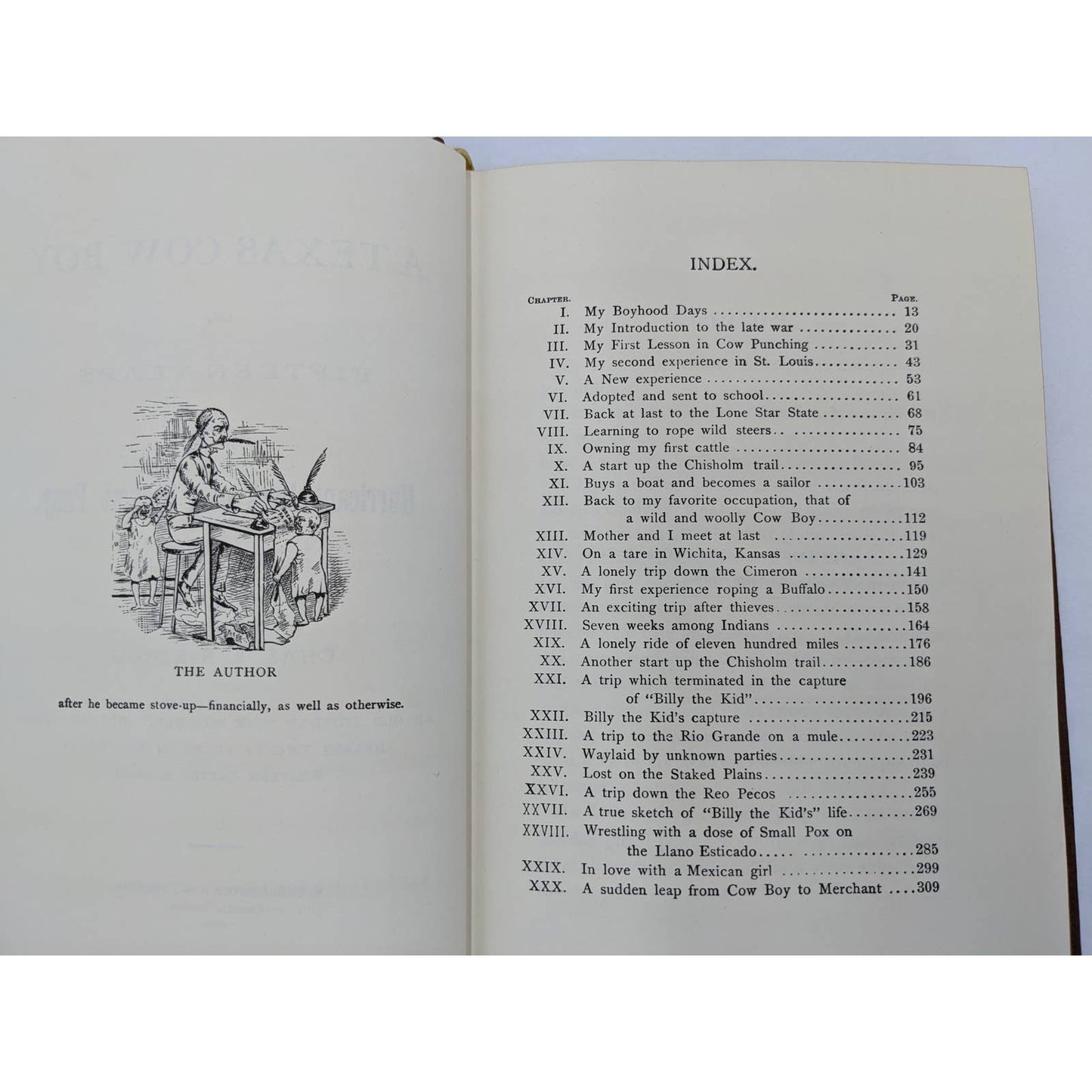 A Texas Cow Boy By Chas A. Siringo Vintage Autobiography Classics Old West