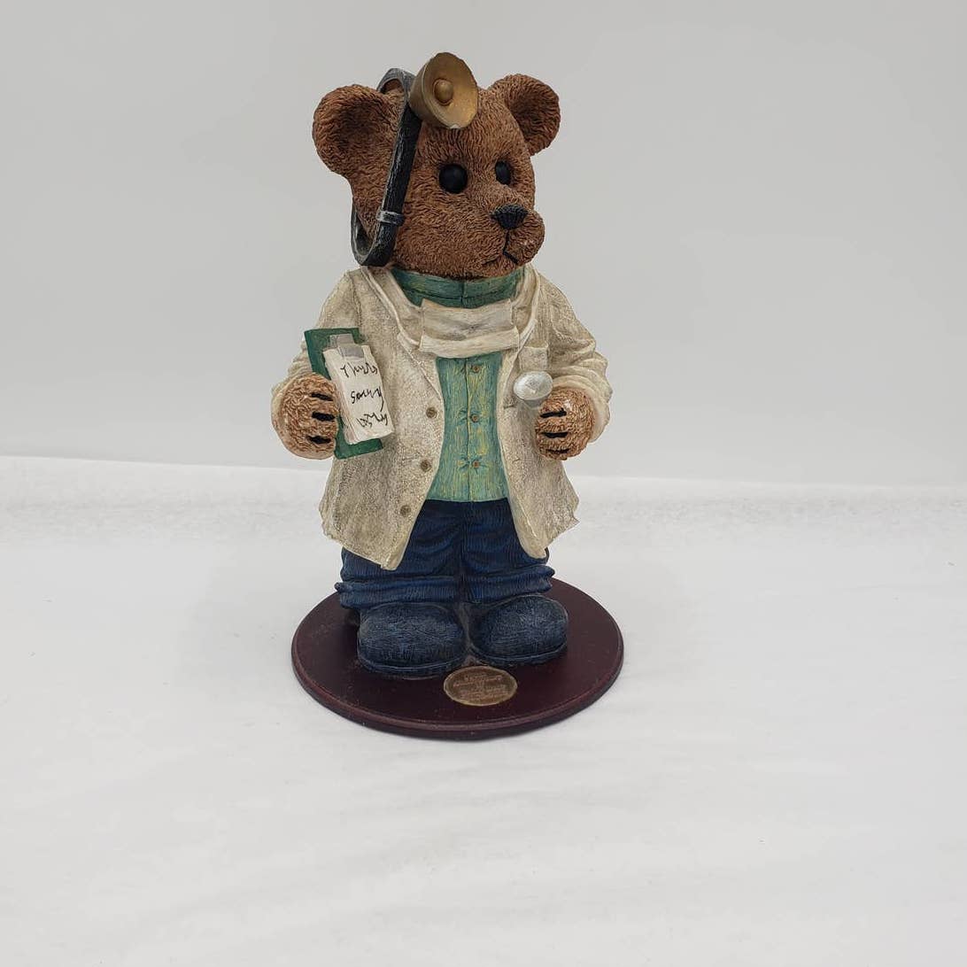 Vintage Doctor Teddy 100th Anniversary of Teddy Bear 1902-2002 9" Tall