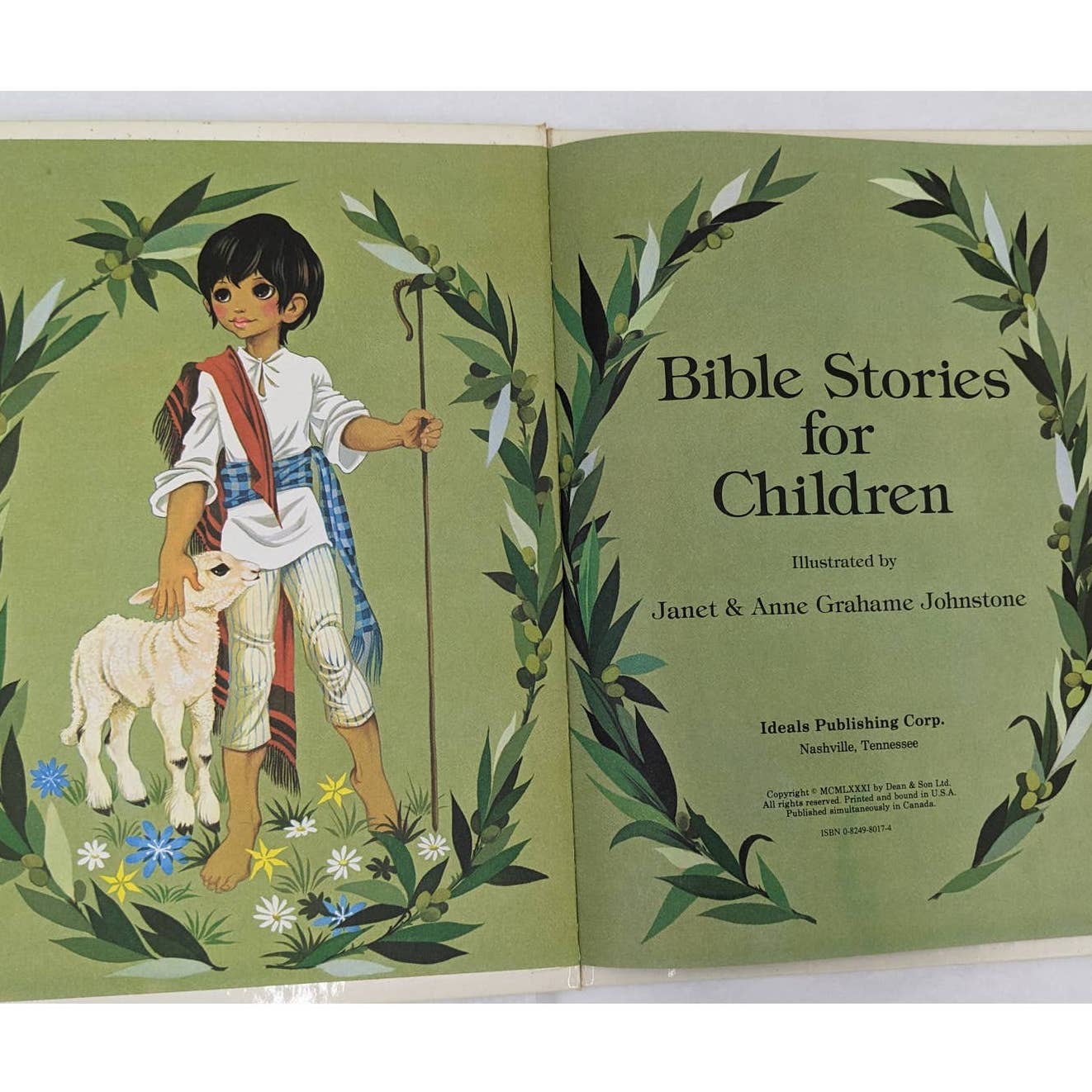 Bible Stories For Children Illustrated Jesus Birth Other Bible Stories Vintage
