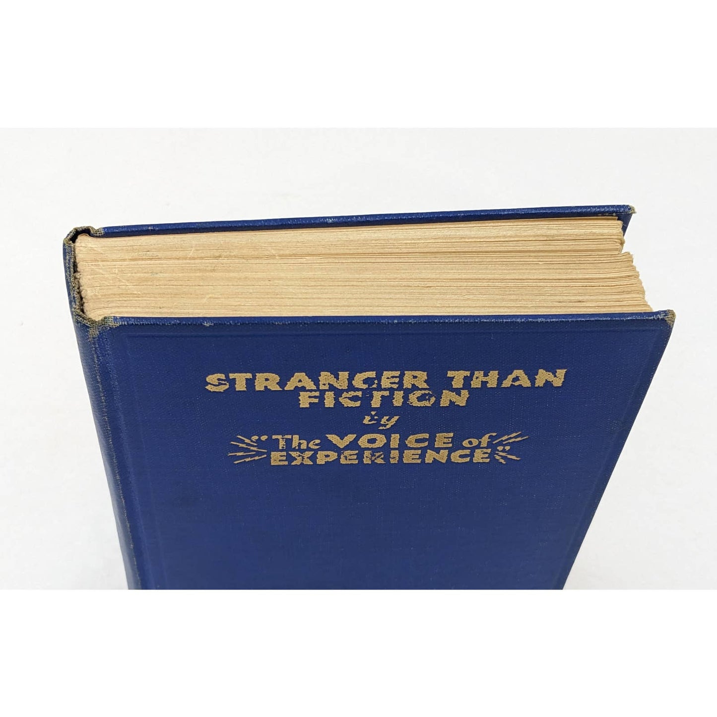 Stranger Than Fiction By The Voice Of Experience Vintage Novel 1934