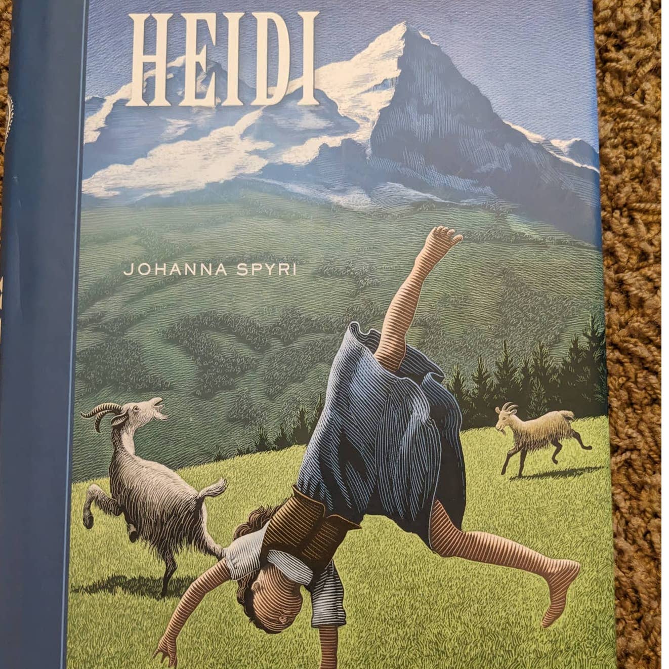 Classic Fairy Tales, Smelly Book, Rapunzel, Heidi, Lot Vintage Childrens Bedtime