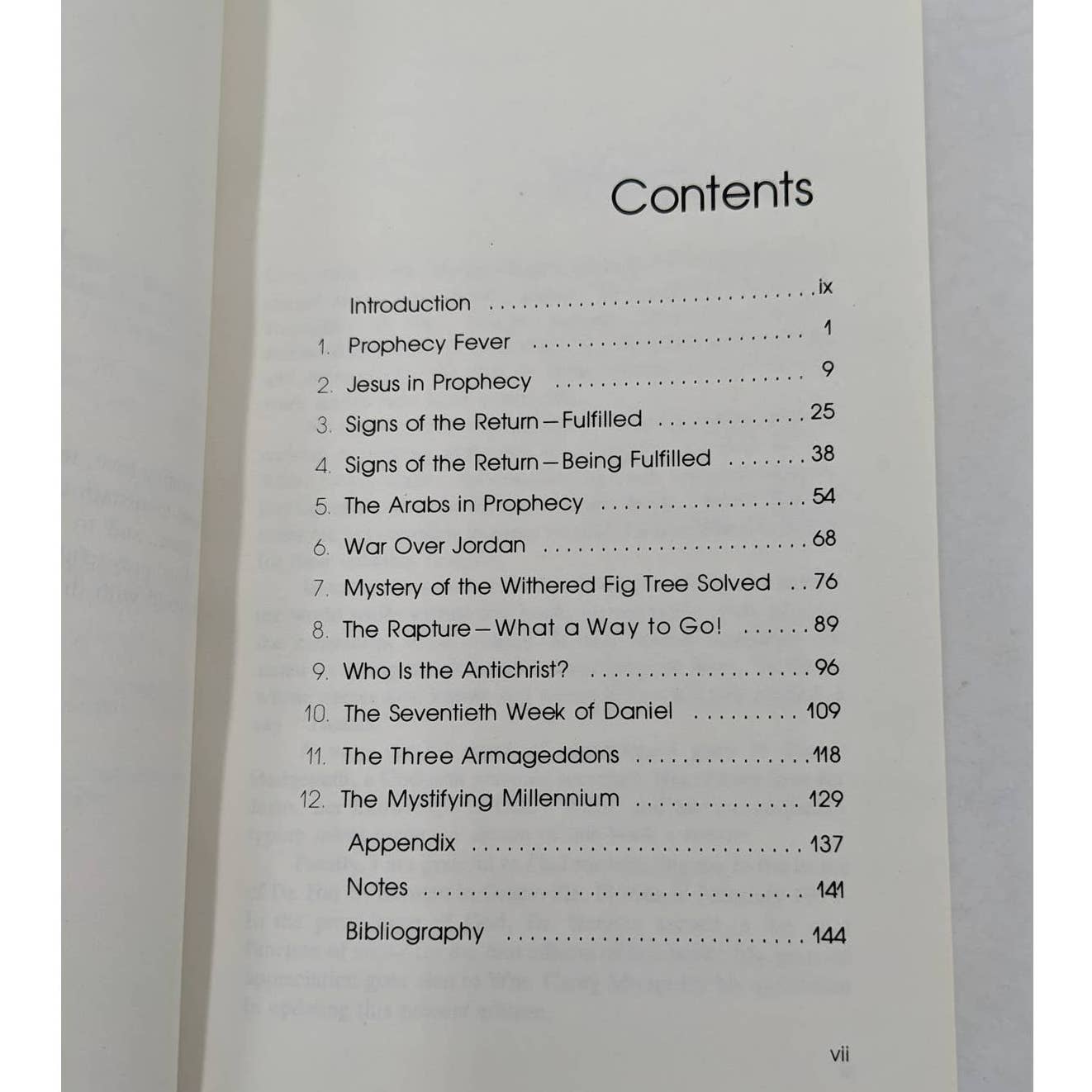 Jesus, Prophecy, And The Middle East By Dr. Anis A. Shorrosh Vintage Paperback