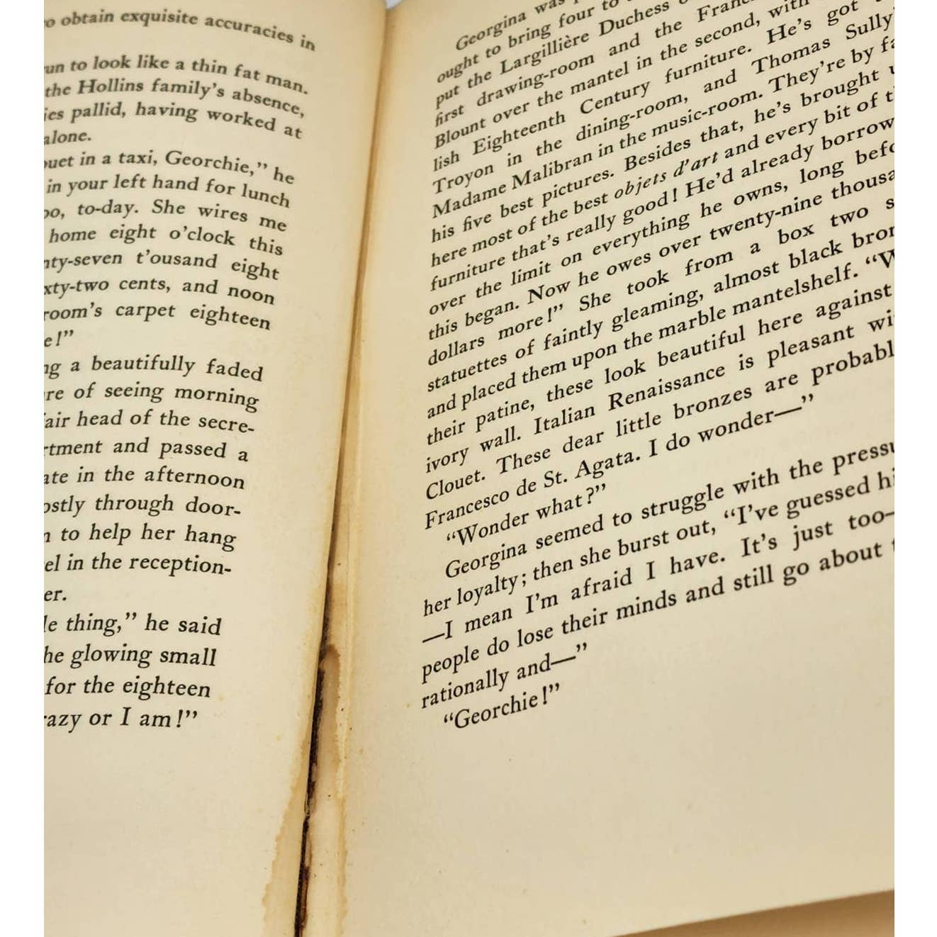 Rumbin Galleries By Booth Tarkington Vintage Romantic Novel Book 1937