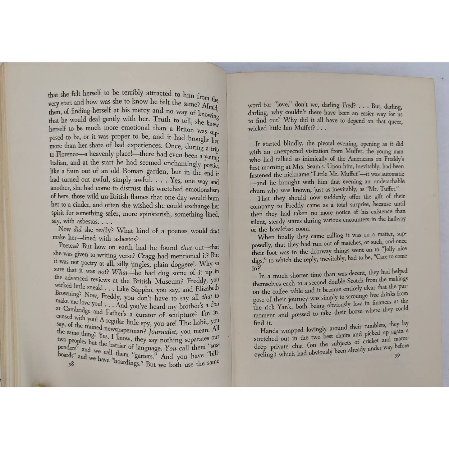 In Another Country By David Davidson First Printing Vintage Novel 1950