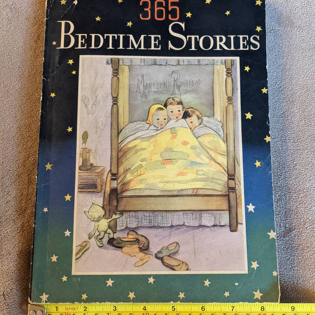 Vintage 1931 365 Bedtime Stories: A Bedtime Story For Every Day Childrens