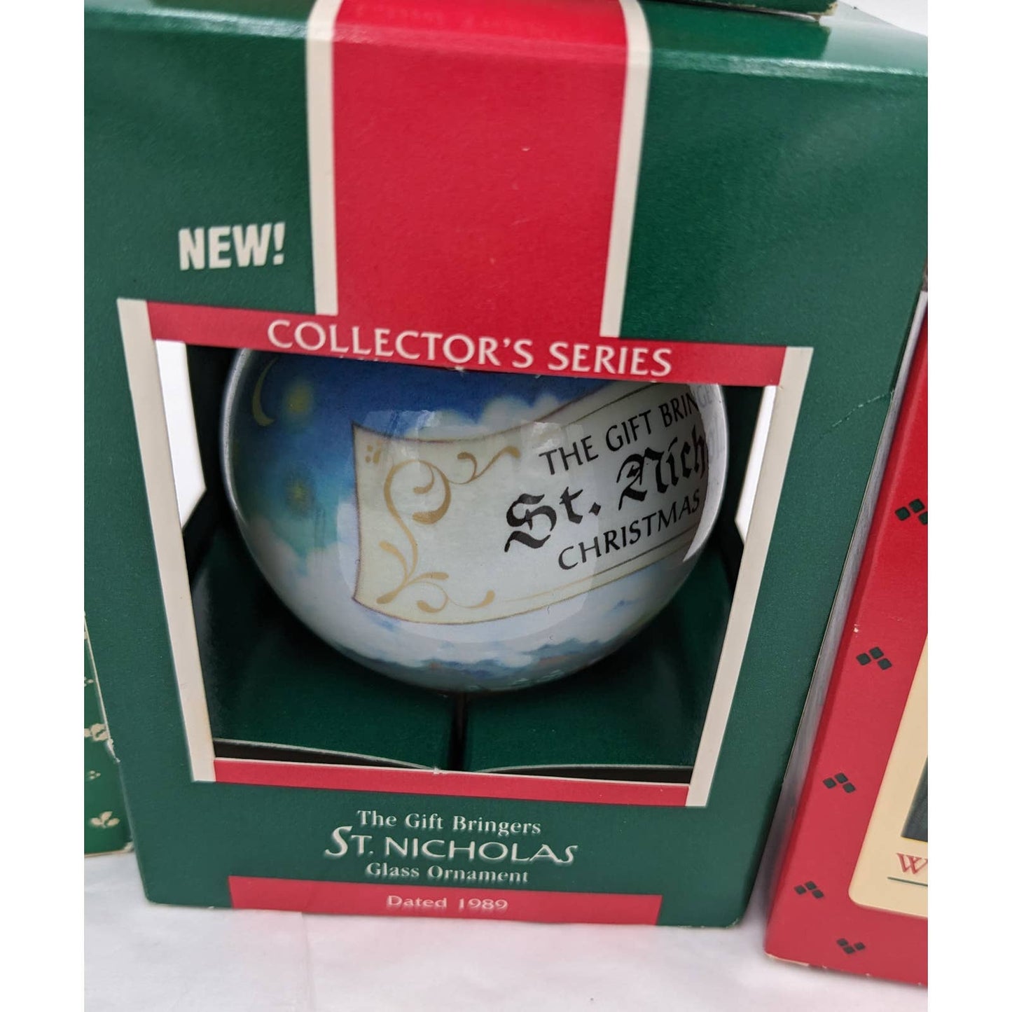 Hallmark Ornaments Vintage St Nicholas Snowman Cool Juggler Keepsake With Boxes