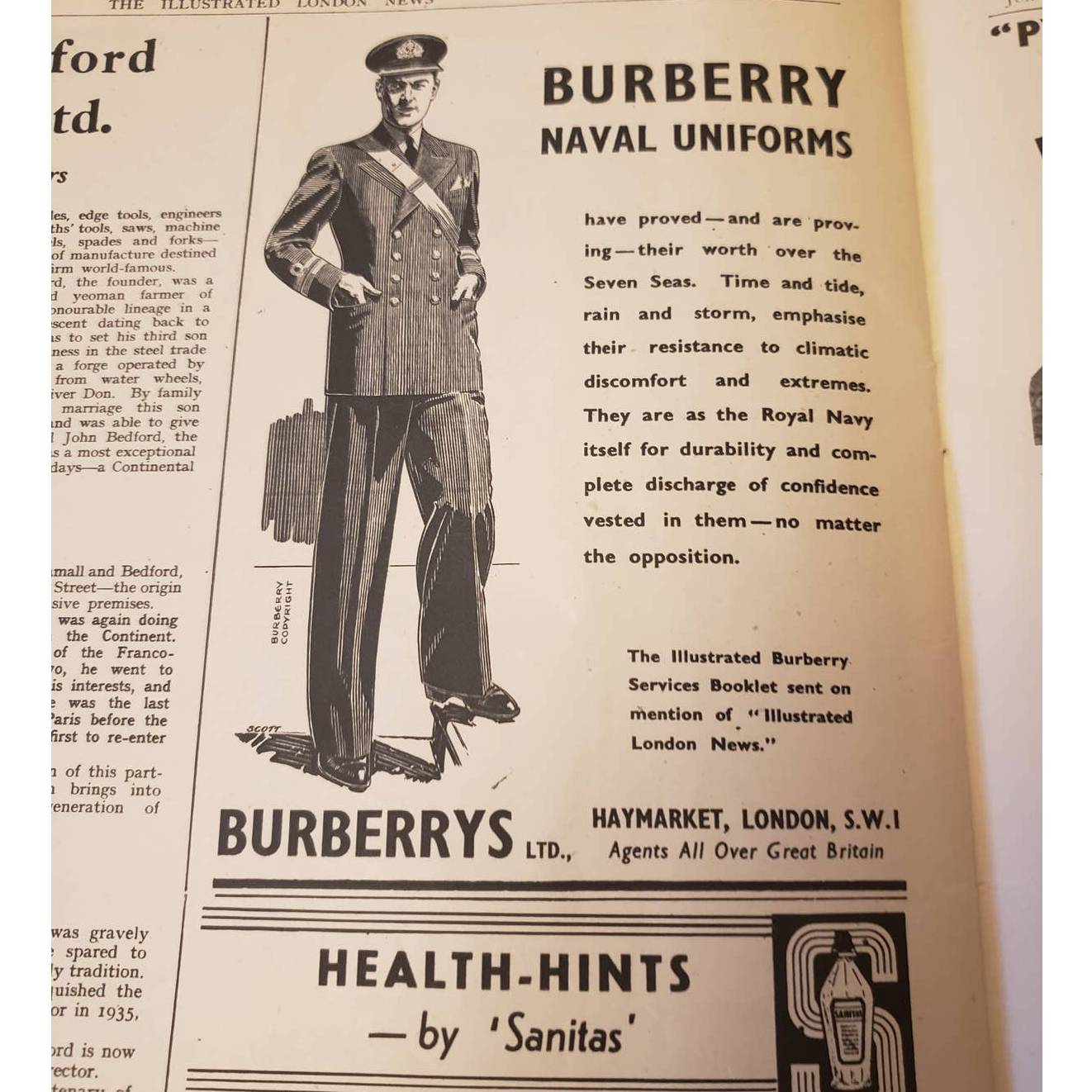 Vintage Illustrated London News Jun 6 1942 Magazine History Vintage Advertising