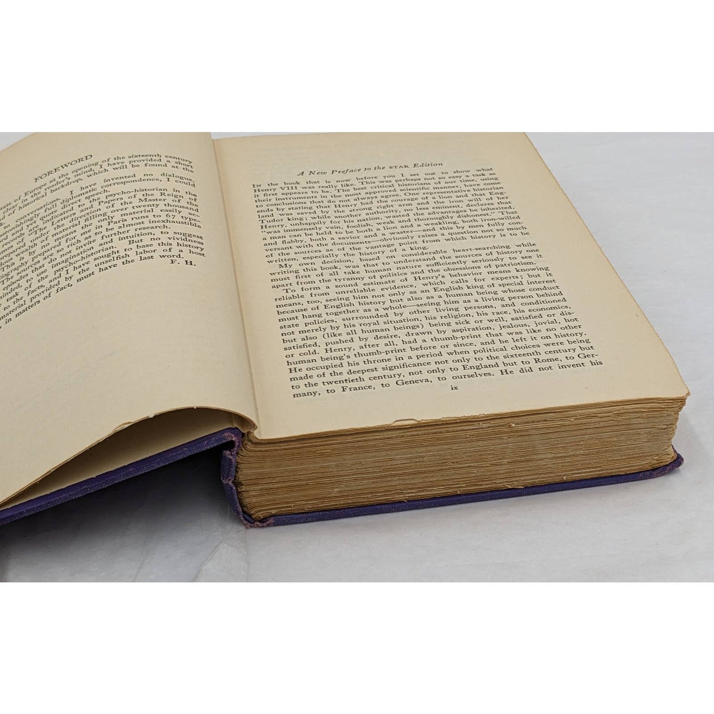 Henry The Eighth By Francis Hackett Illustrated Biography Star Book Vintage 1931