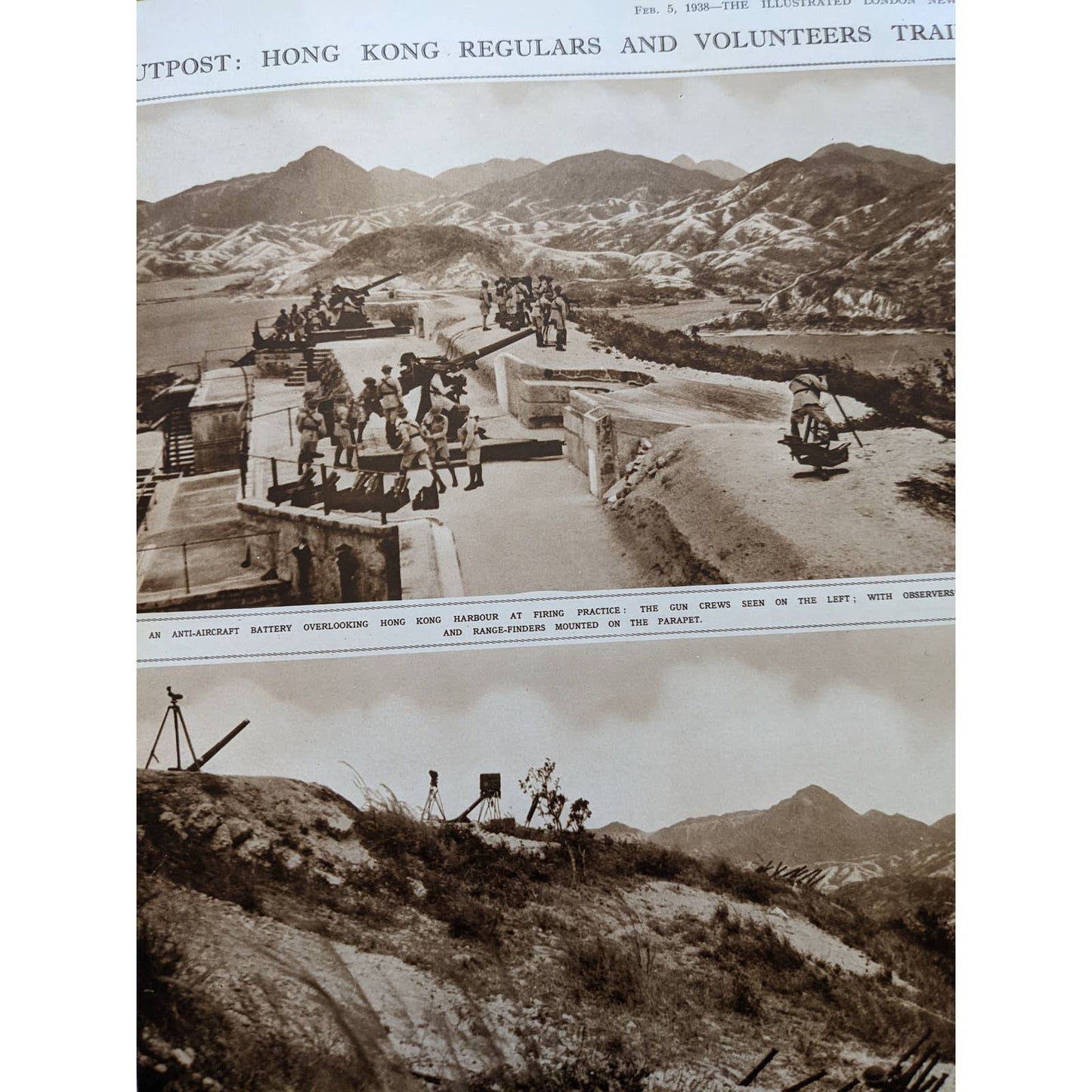 Vintage Illustrated London News Magazine Issue History 1930s Ads Feb 5, 1938