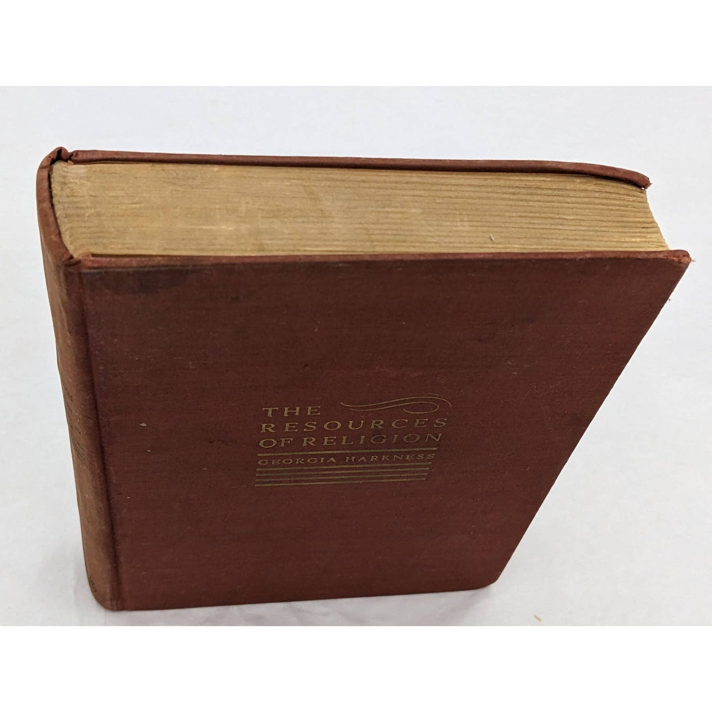 The Resources Of Religion By Georgia Harkness Methodist Theologian Vintage 1936