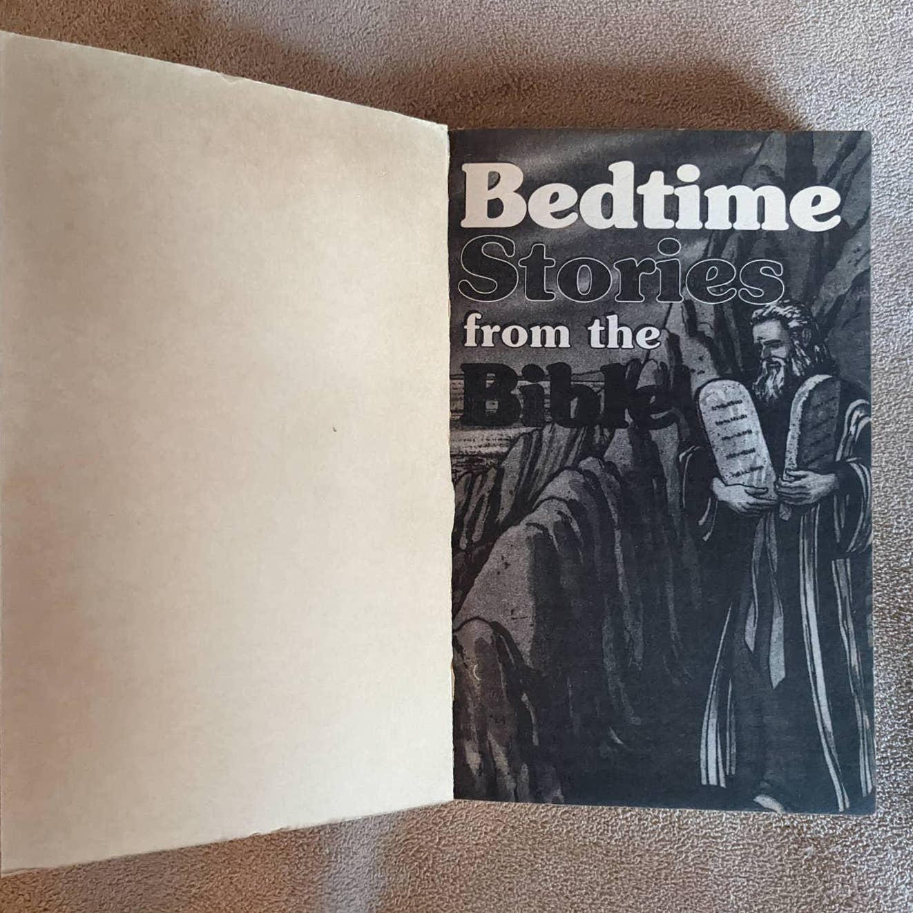 Bedtime Stories From The Bible -Jesse Lyman Hurlbut Vintage 1994 Childrens Bible