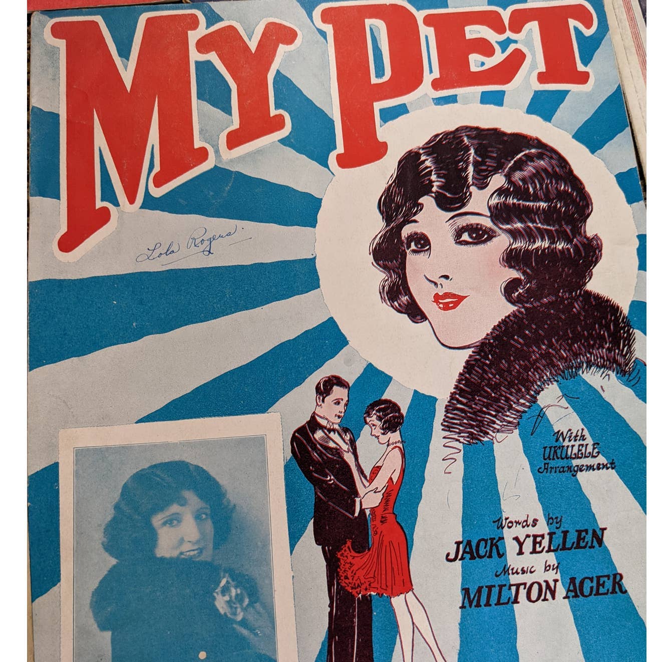 Vintage 1920s-1940s Lot 7 Sheet Music Don't Cry Joe, Cole Porter, Seal it Kiss