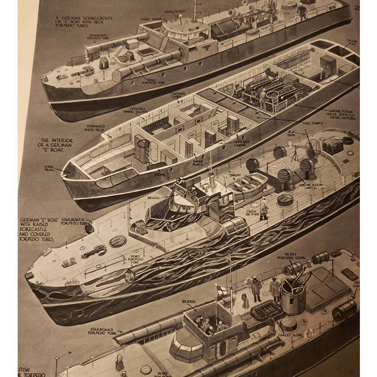 Vintage Illustrated London News Magazine Issue Mar 28 1942 WW2 Douglas Macarthur