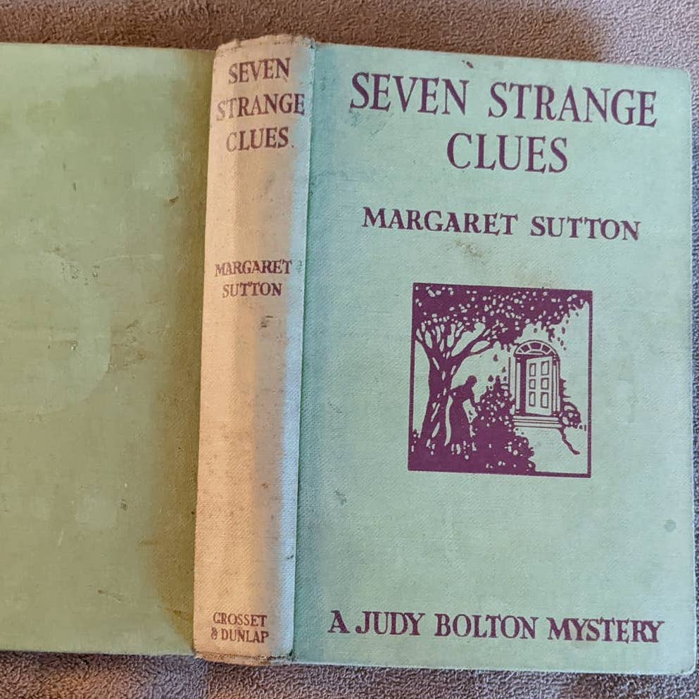 Vintage 1932 Seven Strange Clues:  A Judy Bolton Mystery By Margaret Sutton