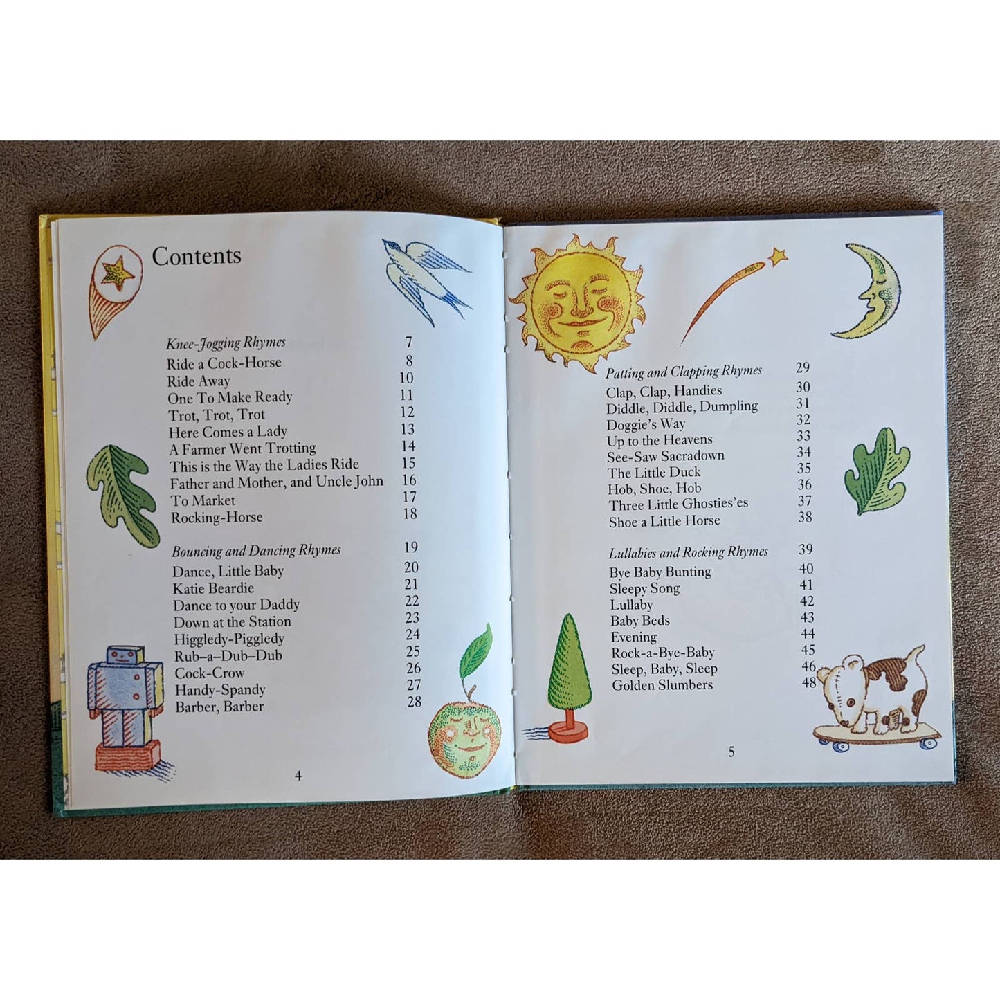 Ride A Horse: Jogging Rhymes, Lullabies 1986 Illustrated Bedtime Reading