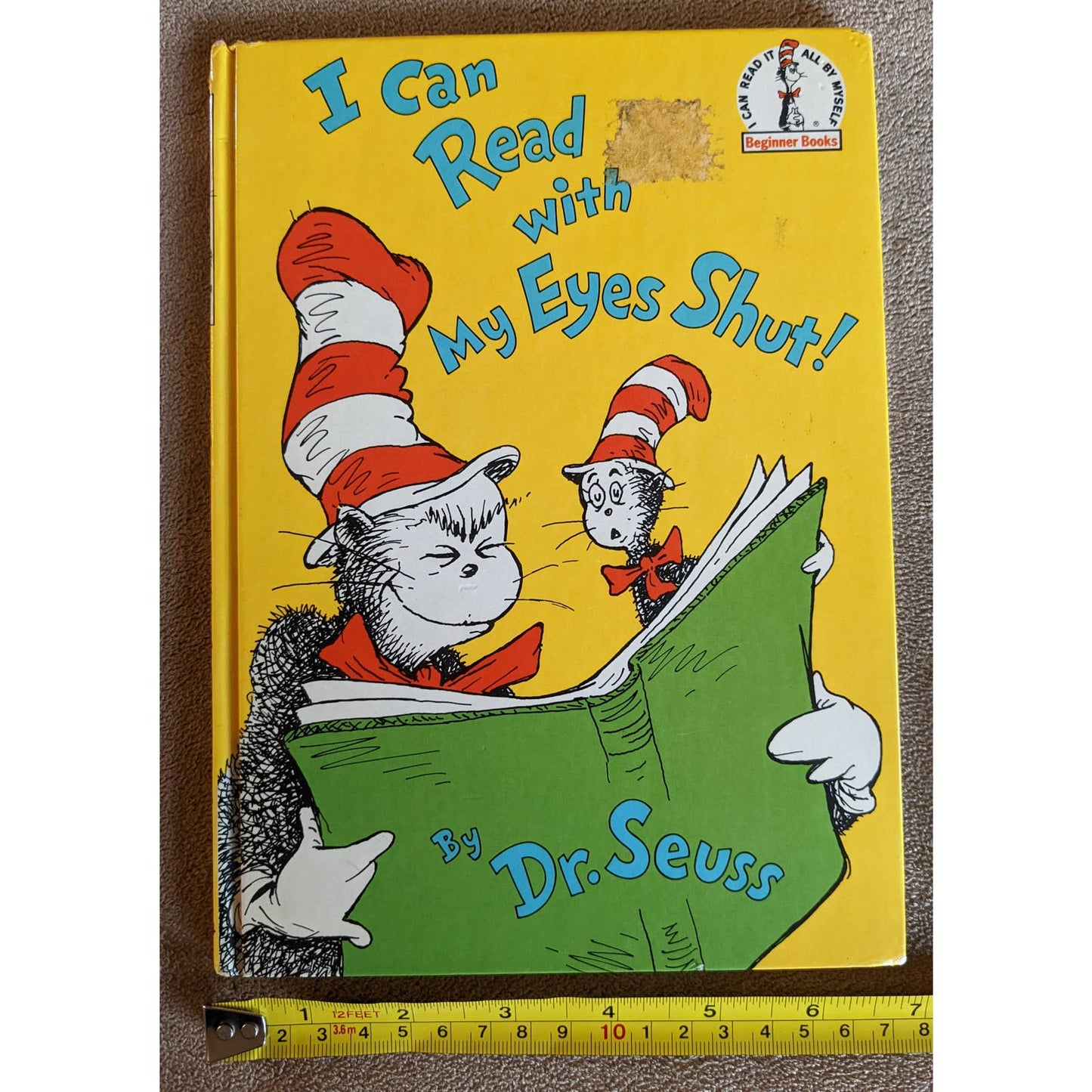 Vintage 1978 Dr. Seuss I Can Read With My Eyes Shut! B-64 Edition
