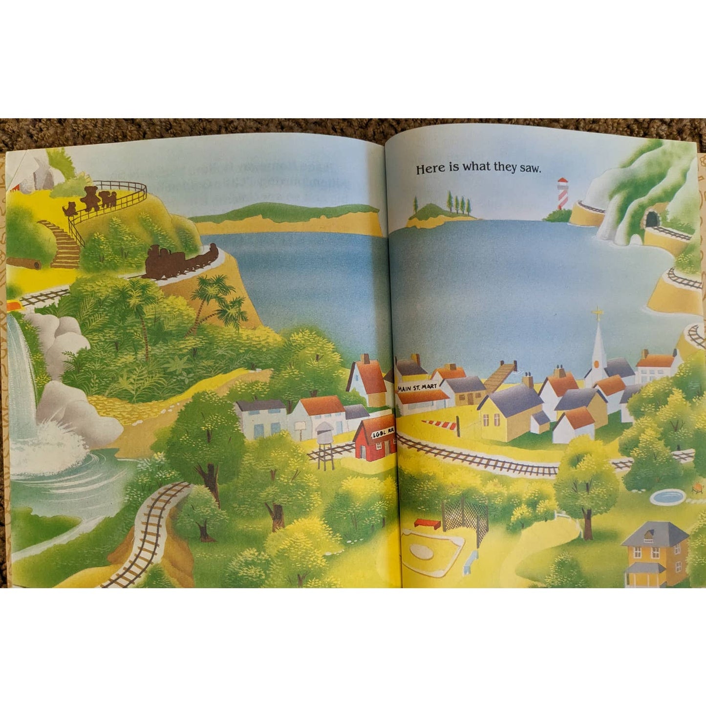 Little Golden Book Night Before Christmas Nursery Tales Muppet Babies Childrens