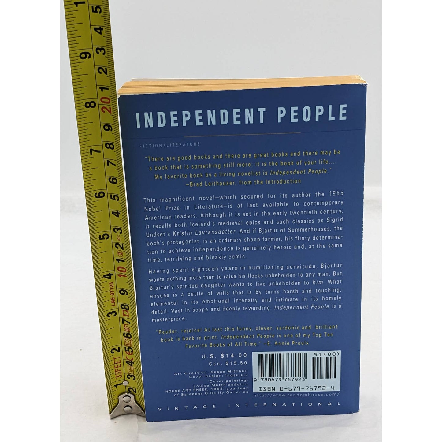 Independent People By Halldor Laxness Winner Of Nobel Prize Paperback