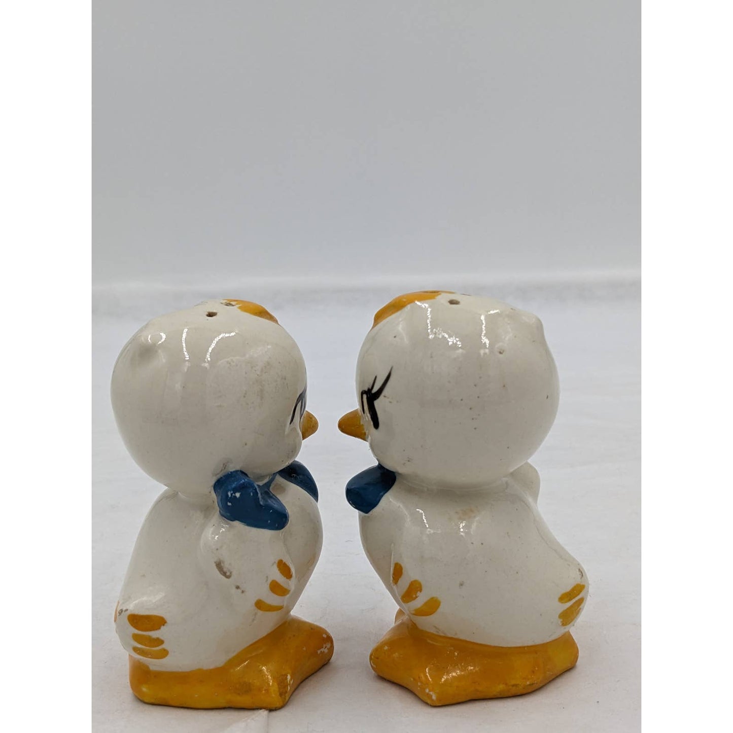 Vintage Duckling Little Chicks Salt Pepper Shaker Pair Set Adorable