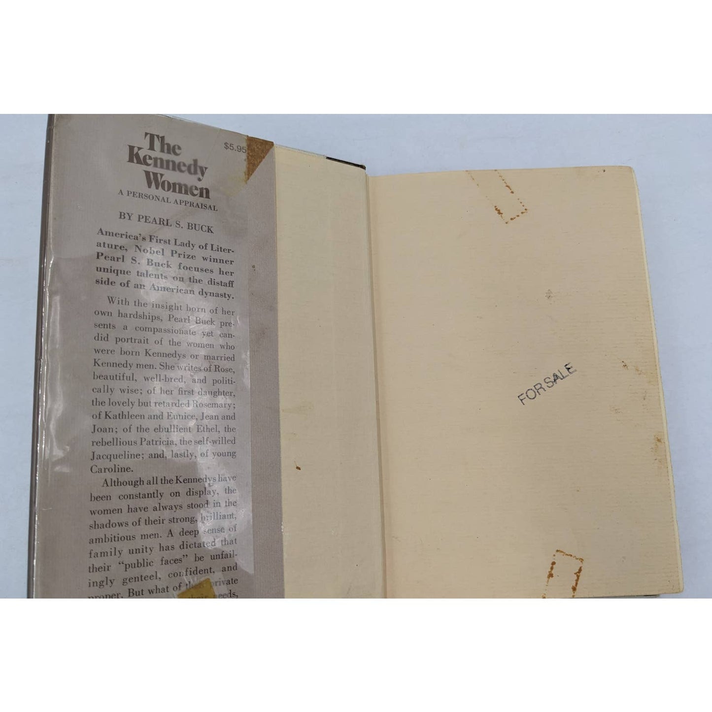 The Kennedy Women A Personal Appraisal By Pearl S. Buck Vintage 1970