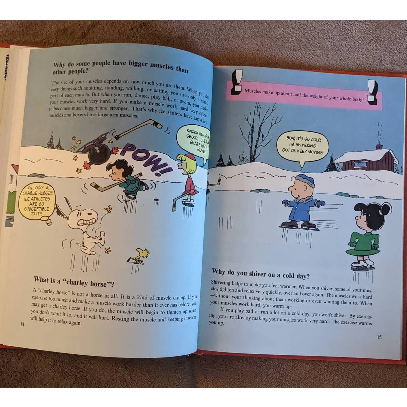 Charlie Brown's Cyclopedia, Featuring Your Body Volume 1 By Charles M. Schulz