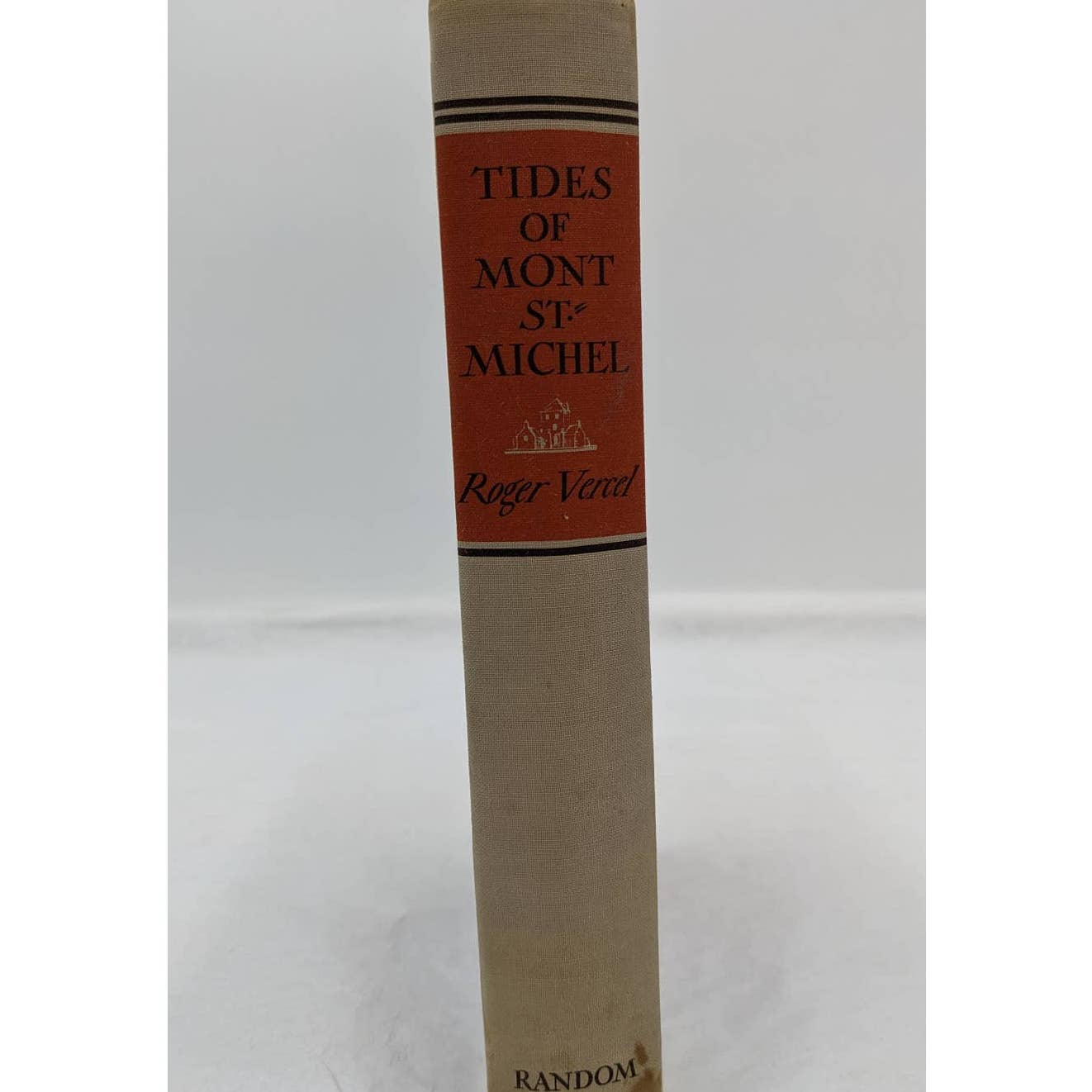 Tides Of Mont St. Michel By Roger Vercel Vintage Book First Printing 1938