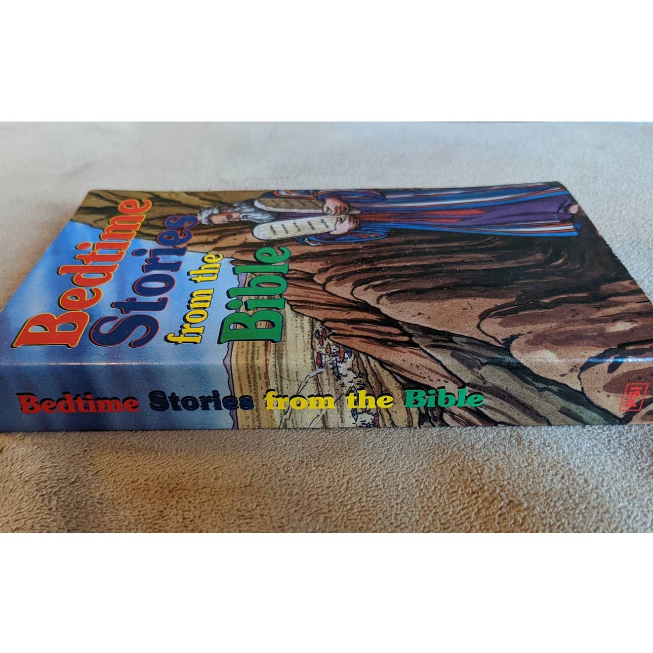 Bedtime Stories From The Bible -Jesse Lyman Hurlbut Vintage 1994 Childrens Bible