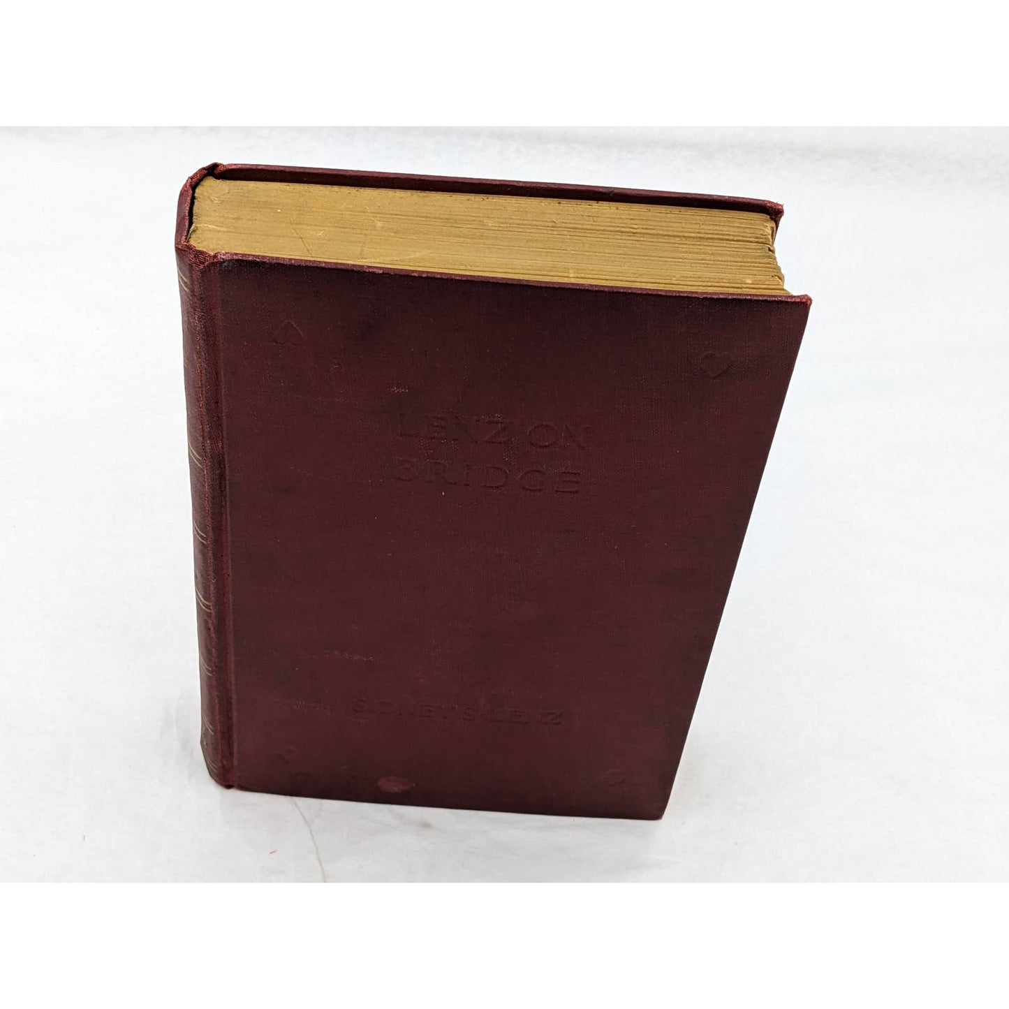 Lenz On Bridge By Sidney Lenz A Star Book Classic Bridge Manual Antiquarian 1926