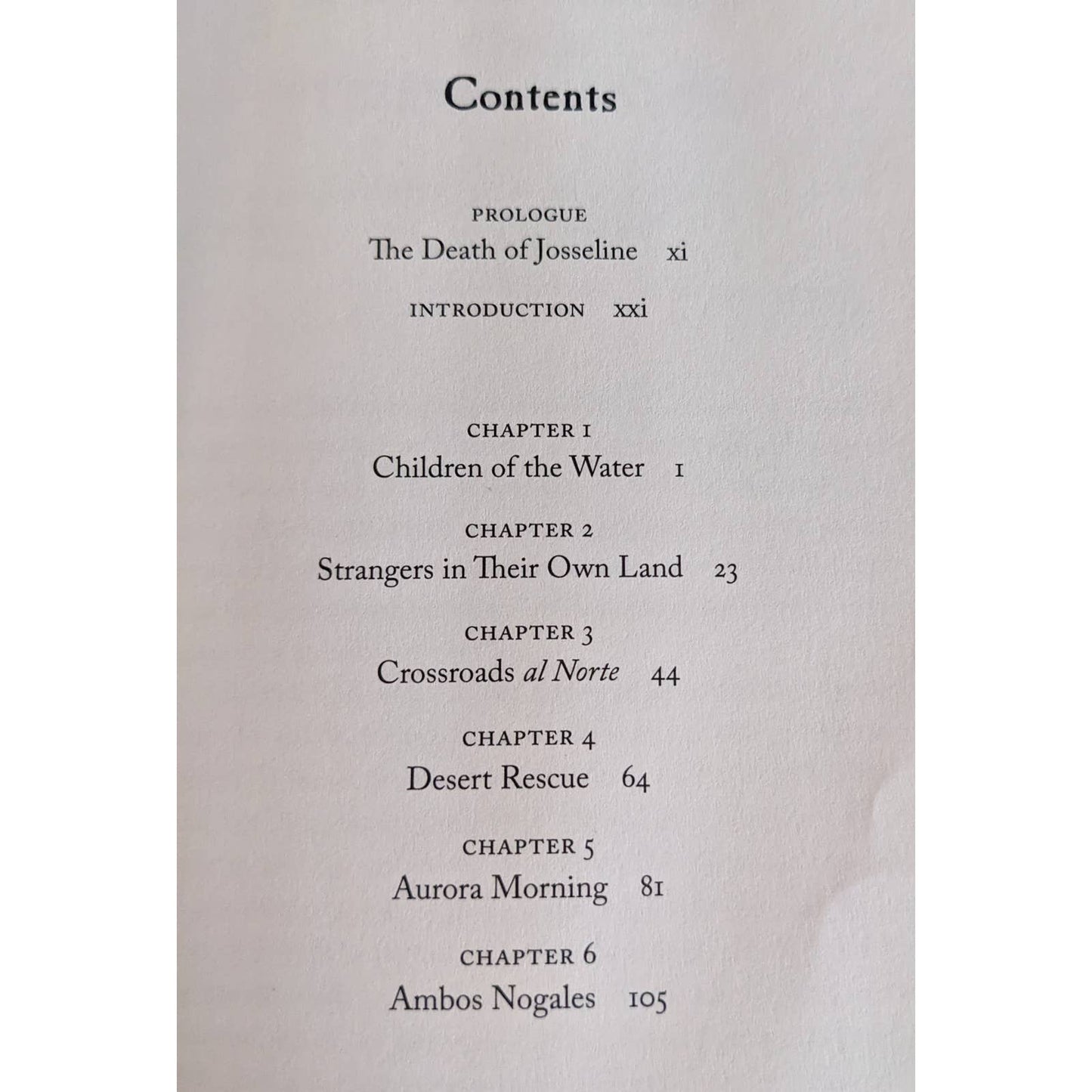 The Death of Josseline Immigration Stories from The Arizona-Mexico Borderlands